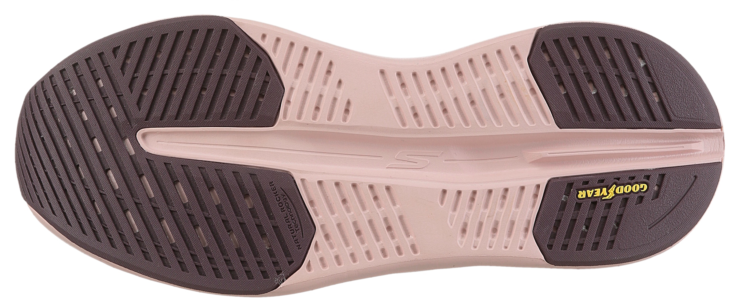 Skechers Slip-On Sneaker »MAX CUSHIONING GLIDE-STEP-SAPPHIRE«, Laufschuh, Trainingsschuh mit dämpfender Glide Step Sohle