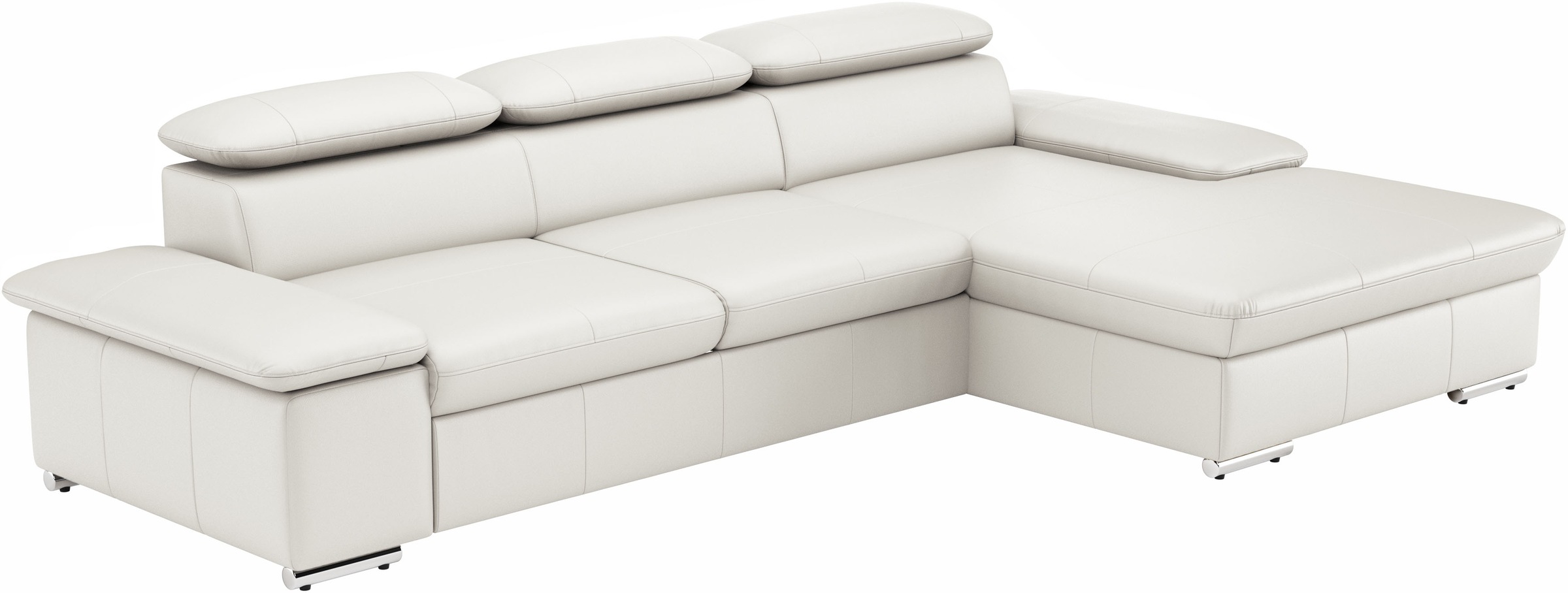 Thumbnail - sit&more Ecksofa "Valantine L-Form, B: 286 cm" mit Arm- & Kopfteilverstellung, optional mit Bettfunktion