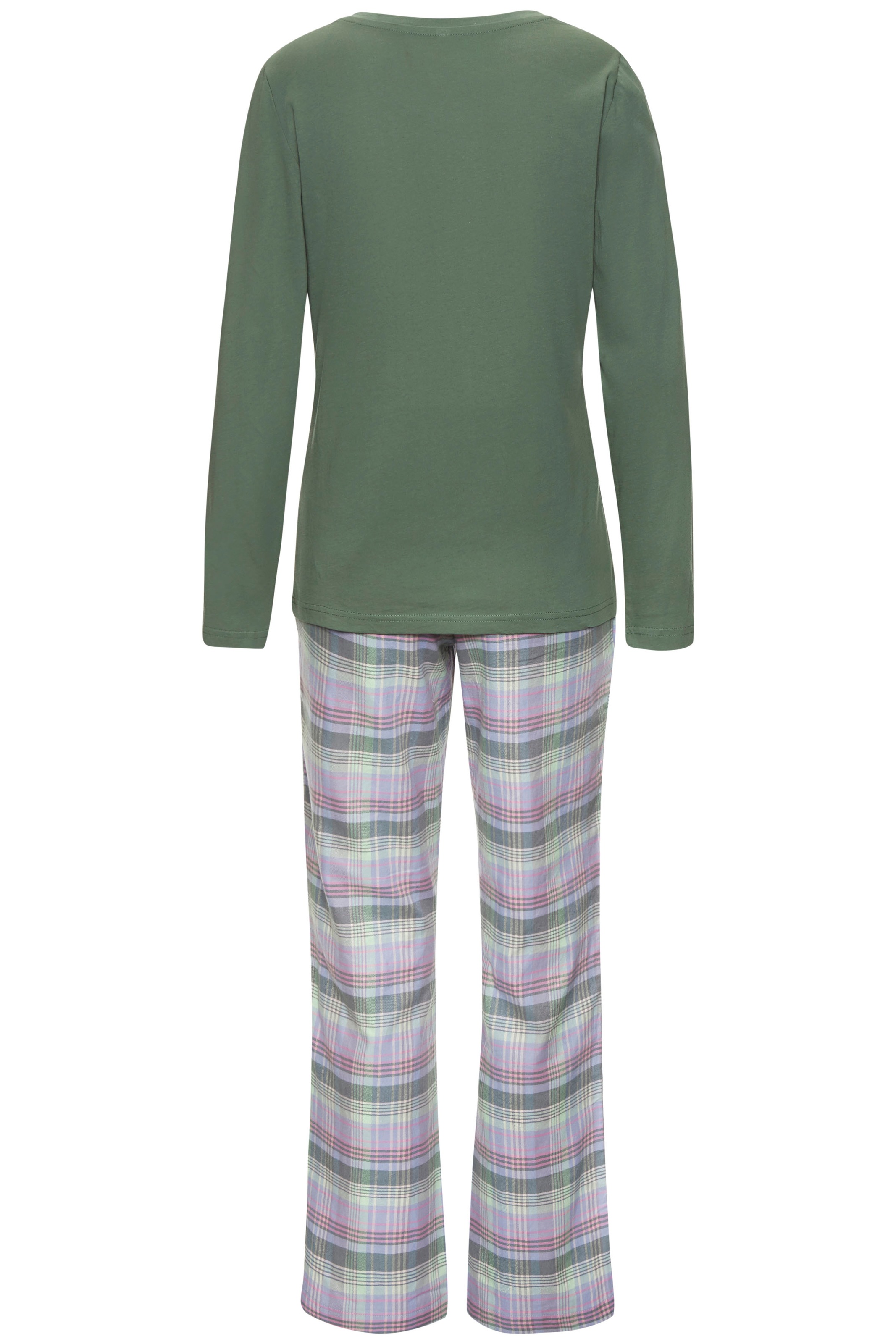Thumbnail - Vivance Dreams Pyjama 2-teilig, 2 tlg. aus kuschelig weichem Flanell