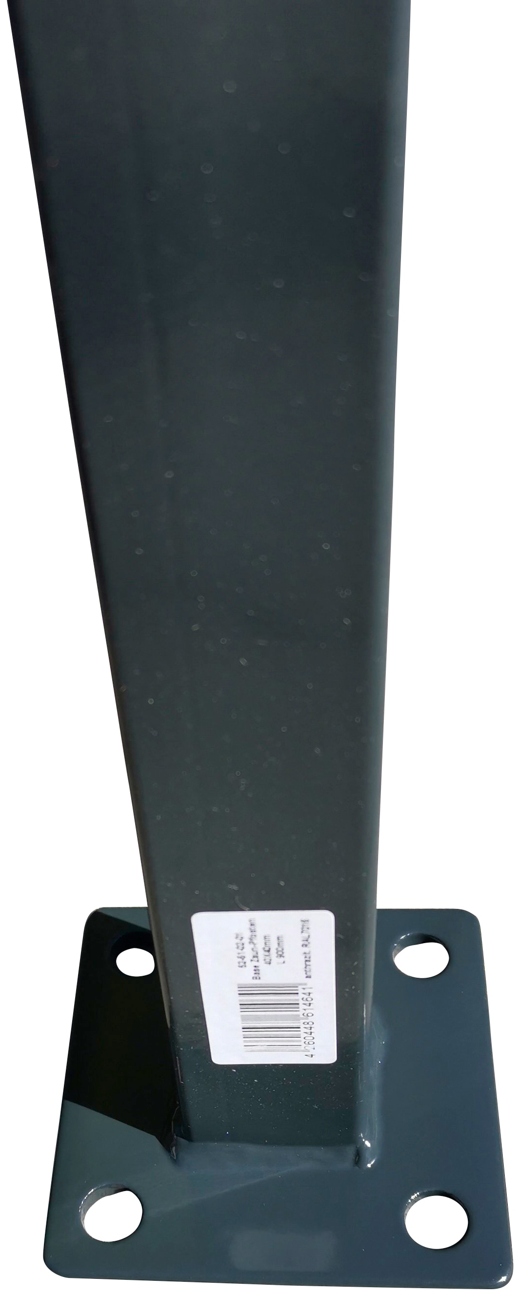 Peddy Shield Eckpfosten, 130 cm Höhe, für Ein- und Doppelstabmatten anthrazit