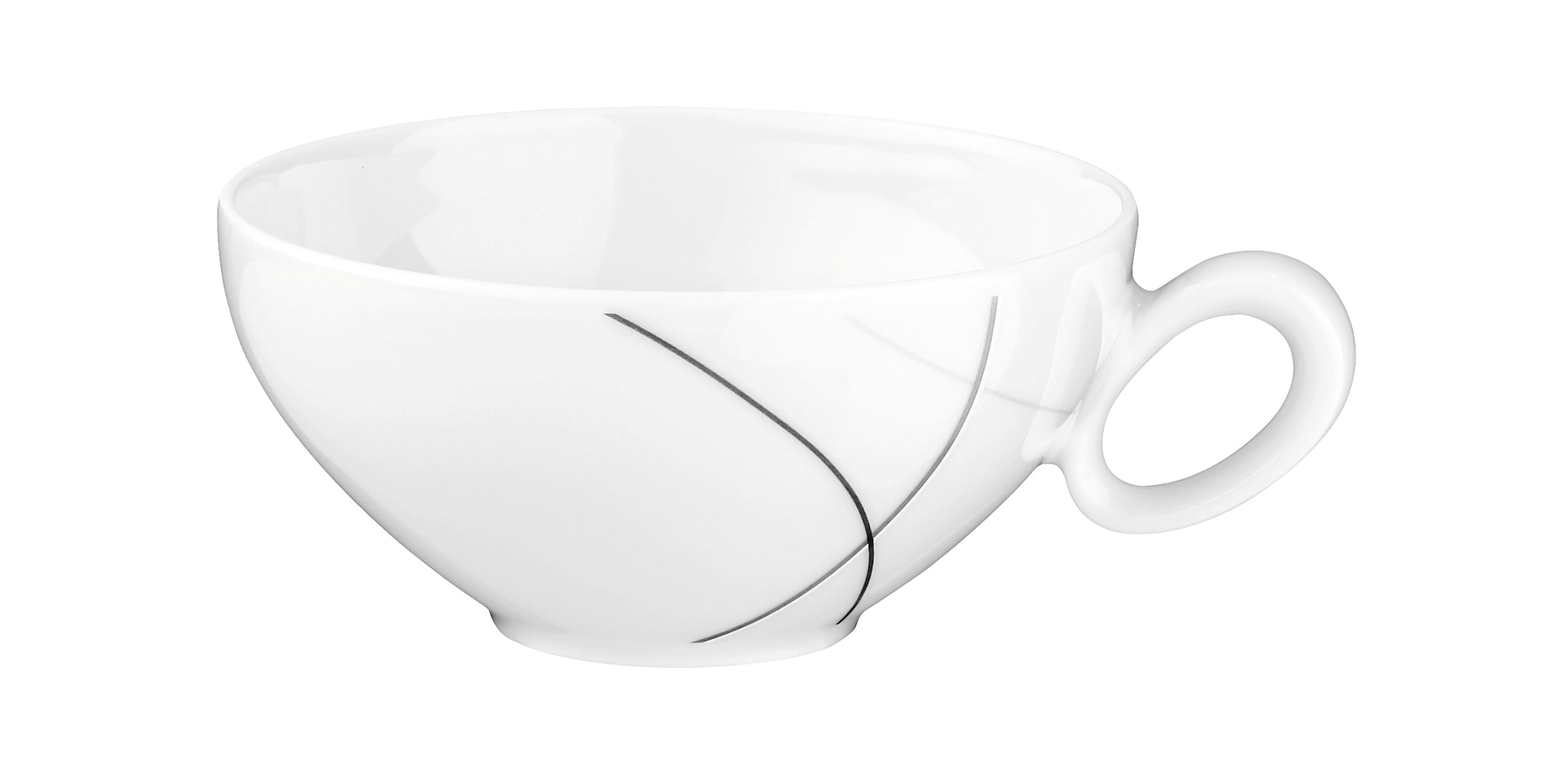 Seltmann Weiden Teeservice »Geschirr-Set Trio Highline« Tassen, Teller, Untertassen, Made in Germany, 18 Teile, für 6 Personen