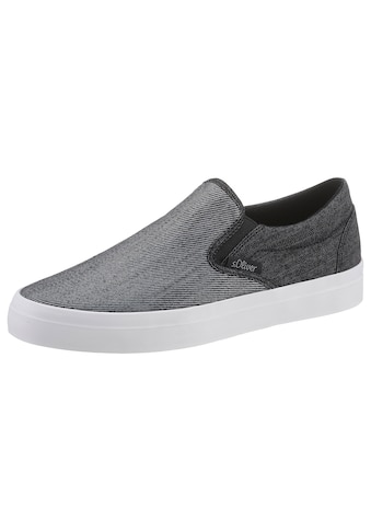 s.Oliver Slip-On Sneaker su Soft Foam-Dämpfung