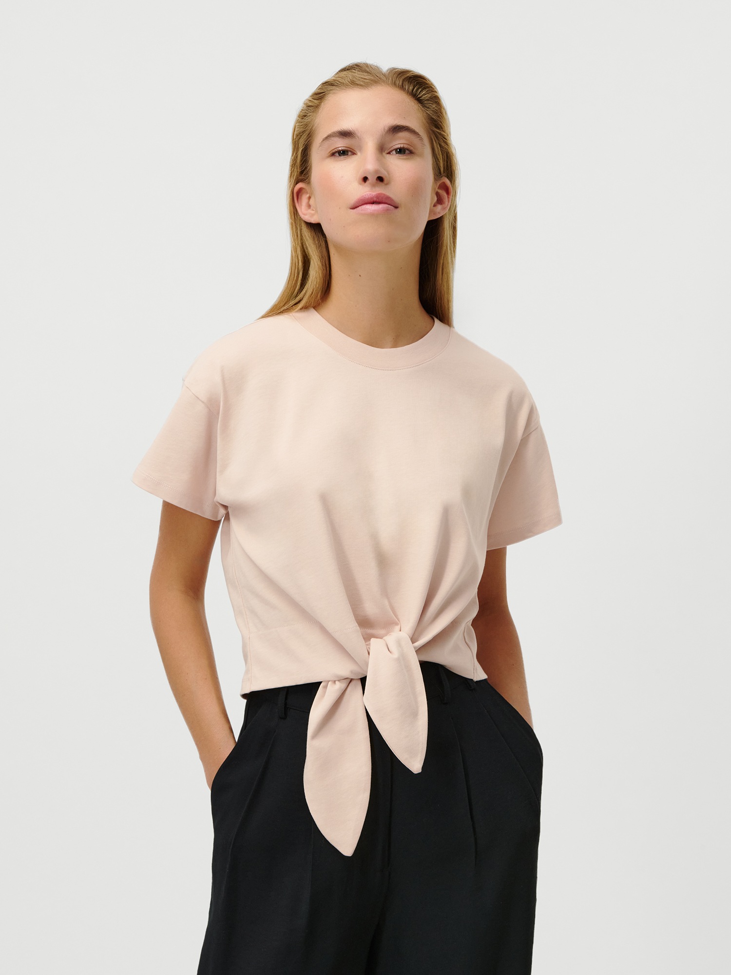 LeGer T-Shirt "Tessy, LeGer by Lena Gercke" mit Knoten-Detail, cropped günstig online kaufen