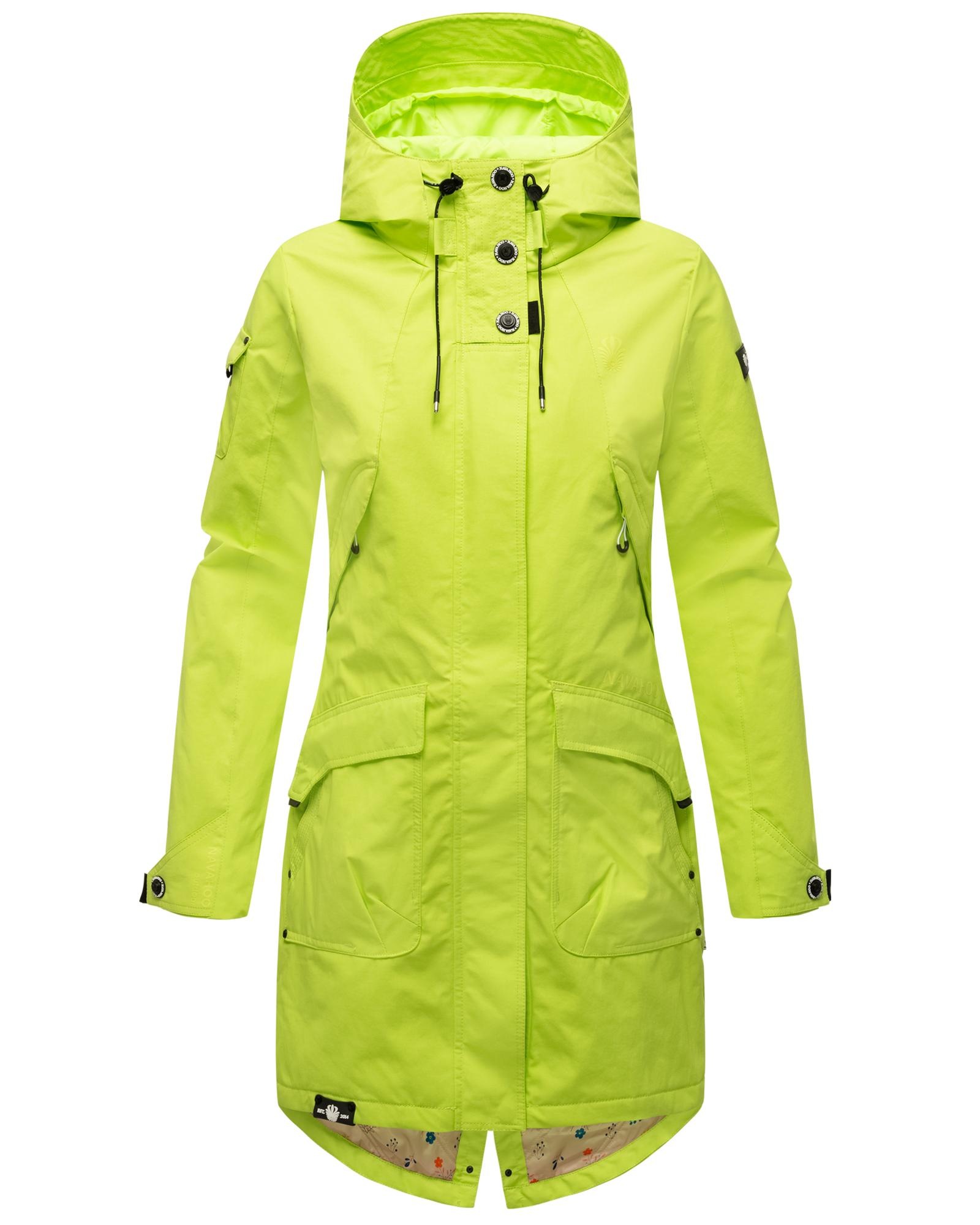 Navahoo Outdoorjacke »Pfefferschote«, mit Kapuze, moderne Damen Übergangsjacke mit Kapuze