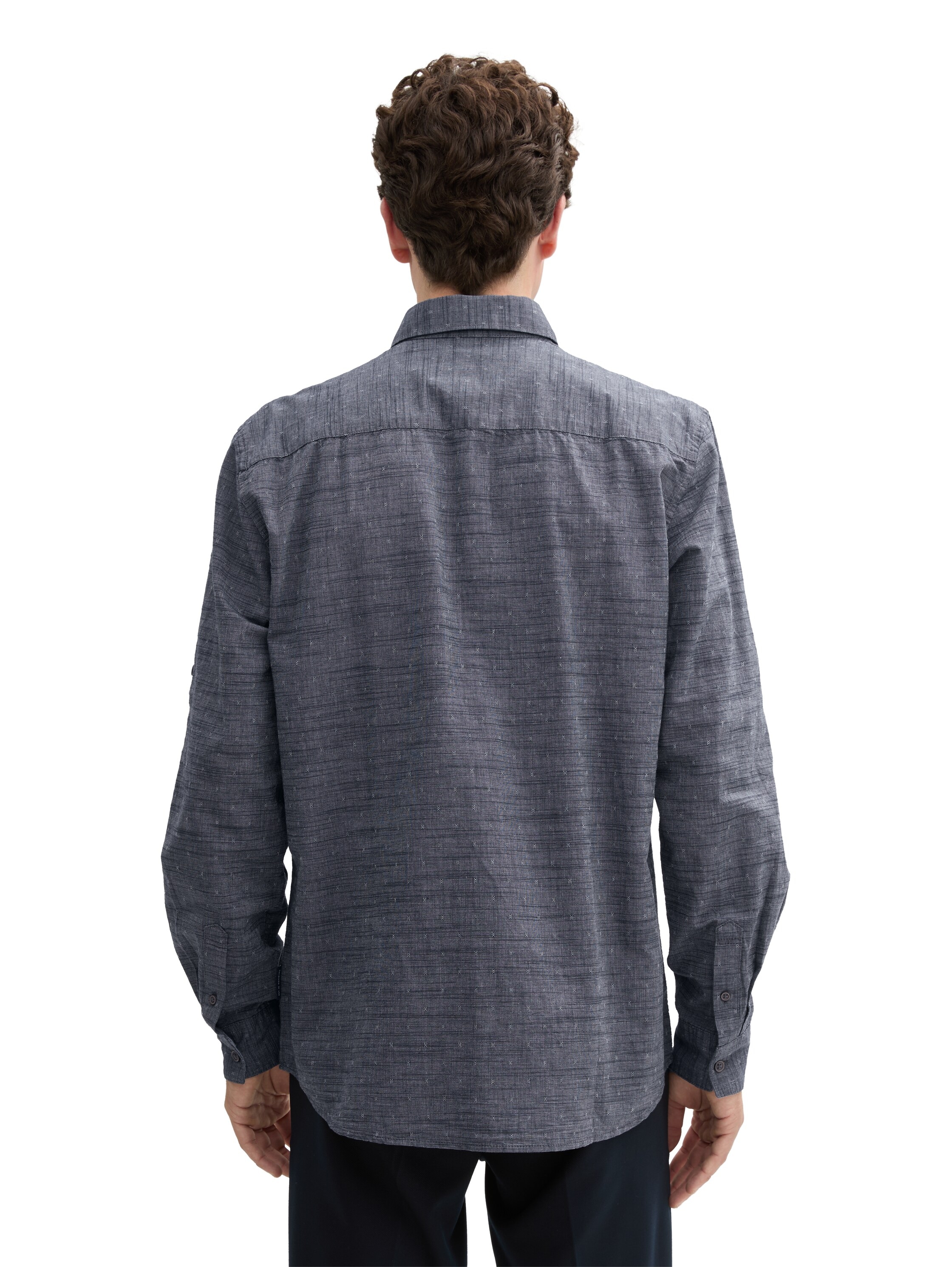 TOM TAILOR Langarmhemd, mit Brusttasche