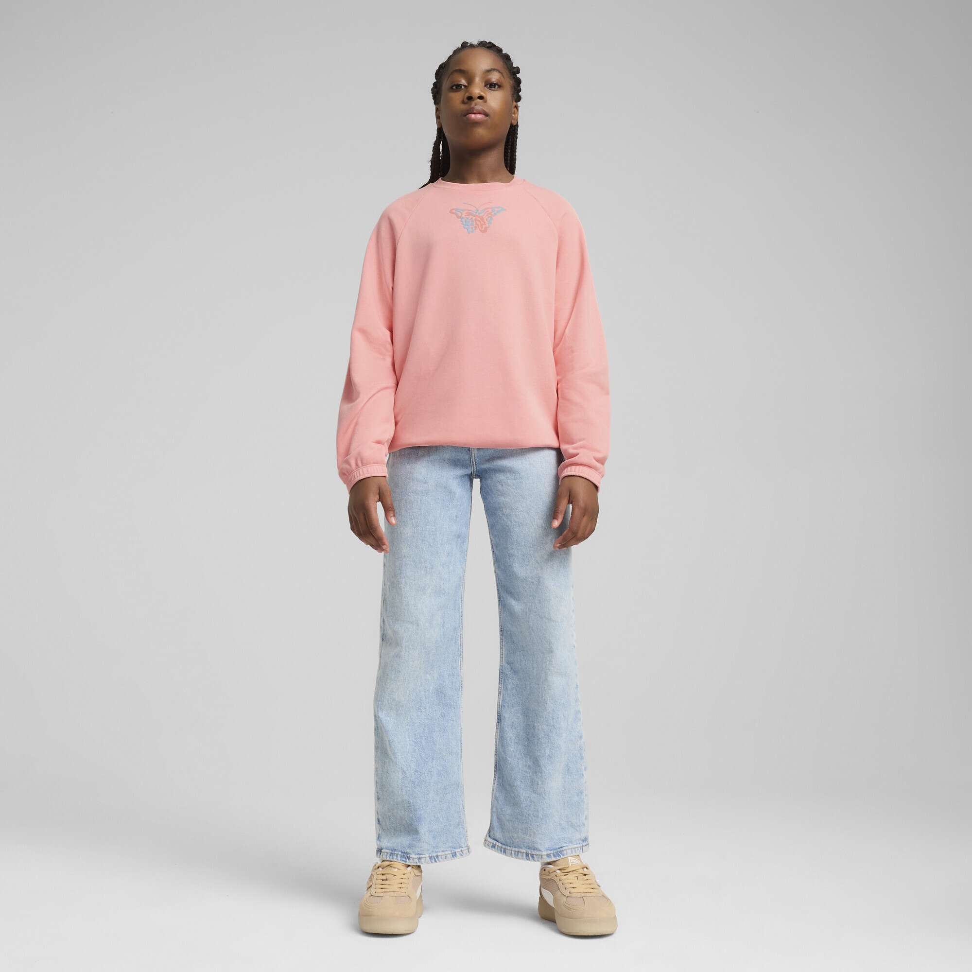 PUMA Sweatshirt »VIBE Crewneck Mädchen«
