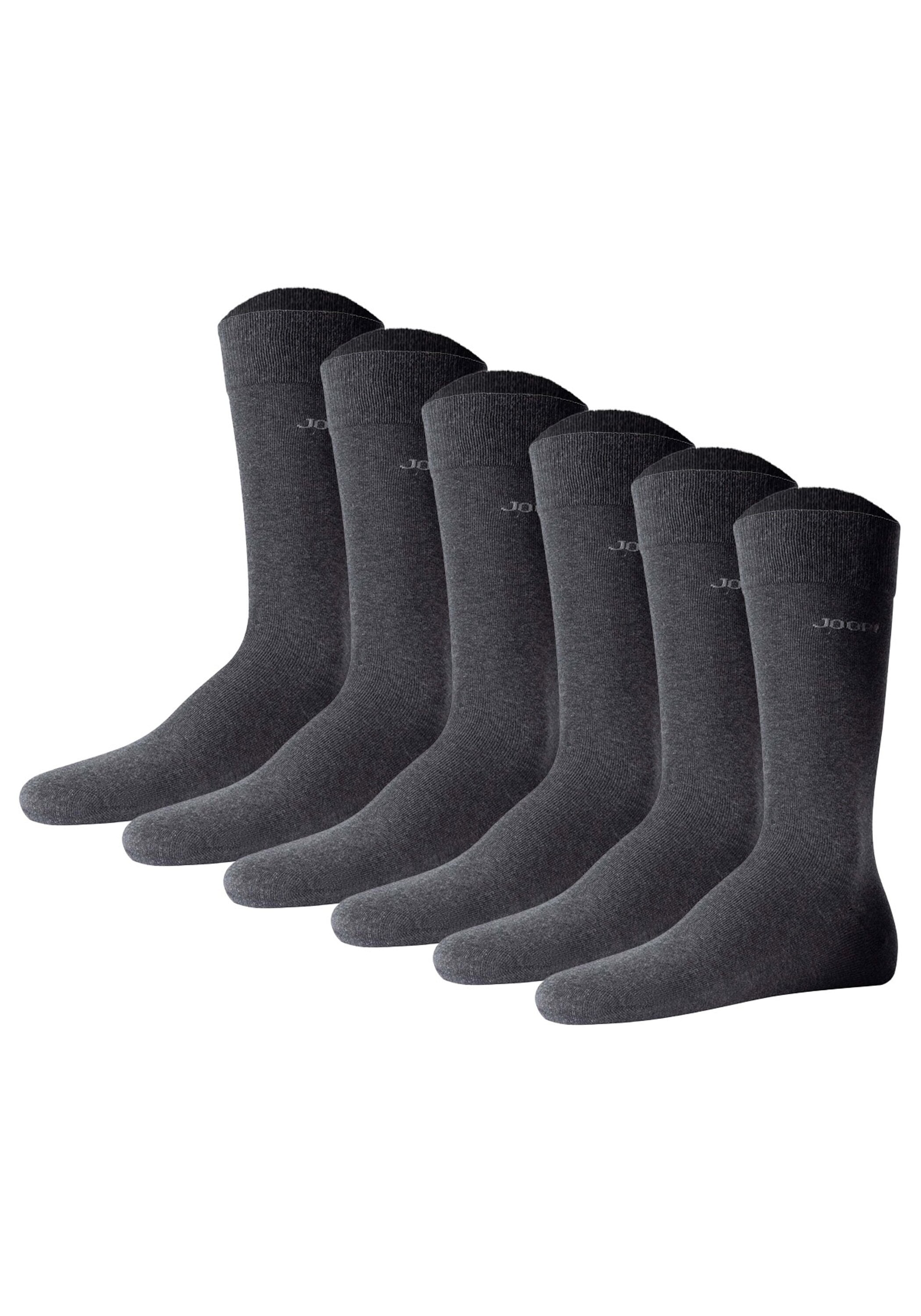 JOOP Kurzsocken "Socken Unisex premium essential organic cotton Socks 6p 6er Pack" 6 Paar tlg.