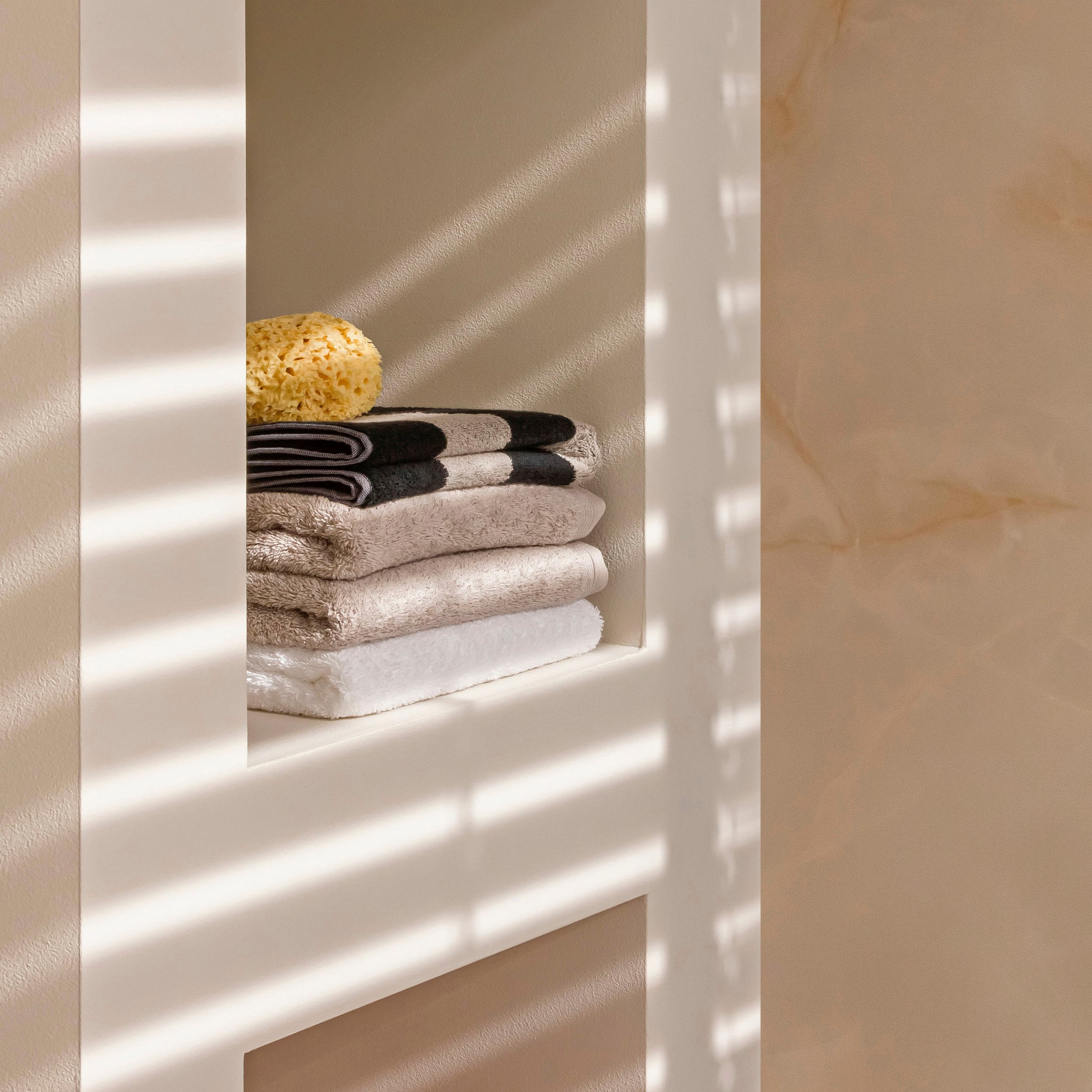 Möve Handtücher "Block Streifen" Handtuch mit Blockstreifen, 100% Premium B günstig online kaufen