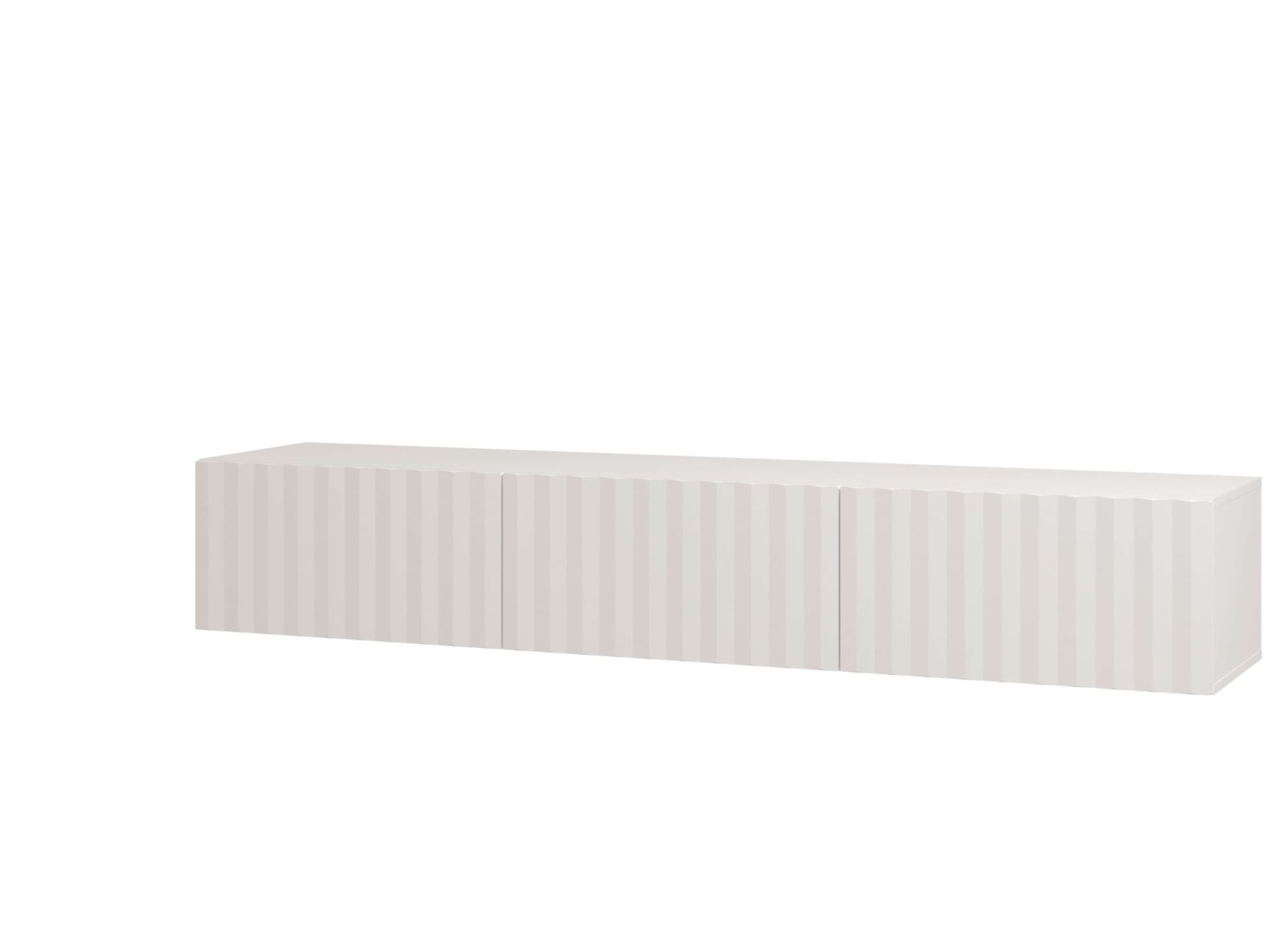 INOSIGN Lowboard »Antibes TV-Lowboard, Breite 192/154/128 cm, TV-Schrank«, TV-Kommode, Front in 3D-Optik, Push-To-Open-Funktion