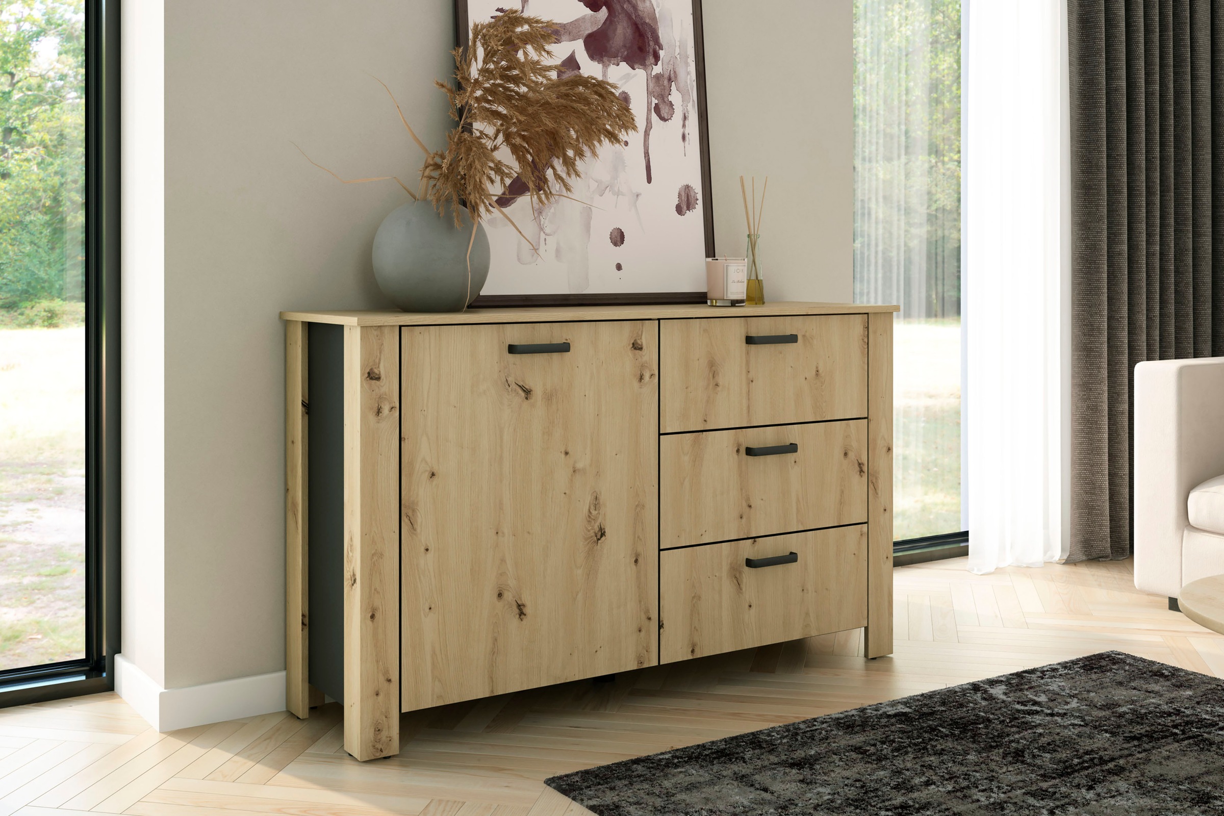 byLIVING Sideboard "Faro" 1 Stk. tlg. moderne Kommode in verschiedenen Farb günstig online kaufen
