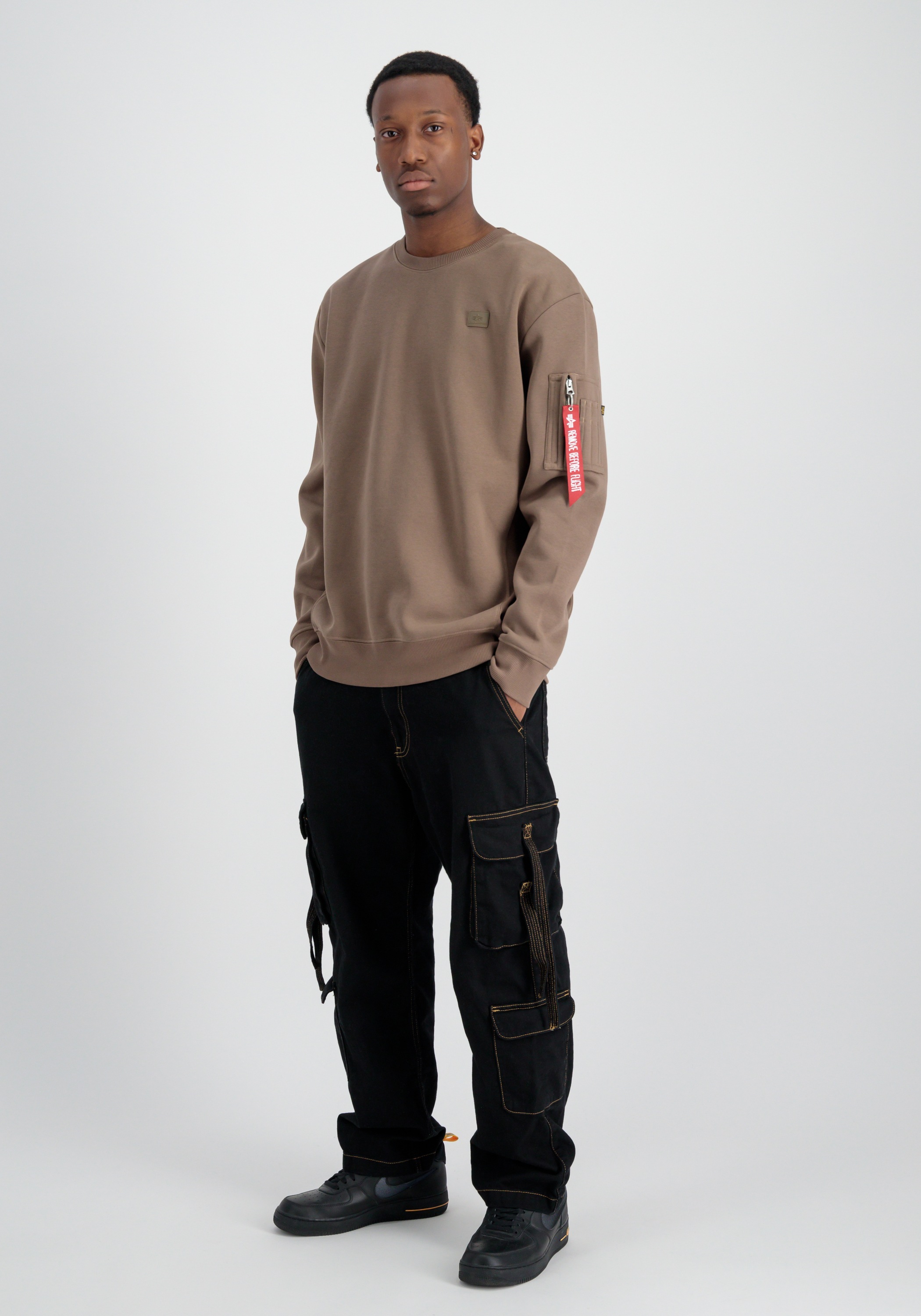 Alpha Industries Sweater »X-Fit Label Sweater«