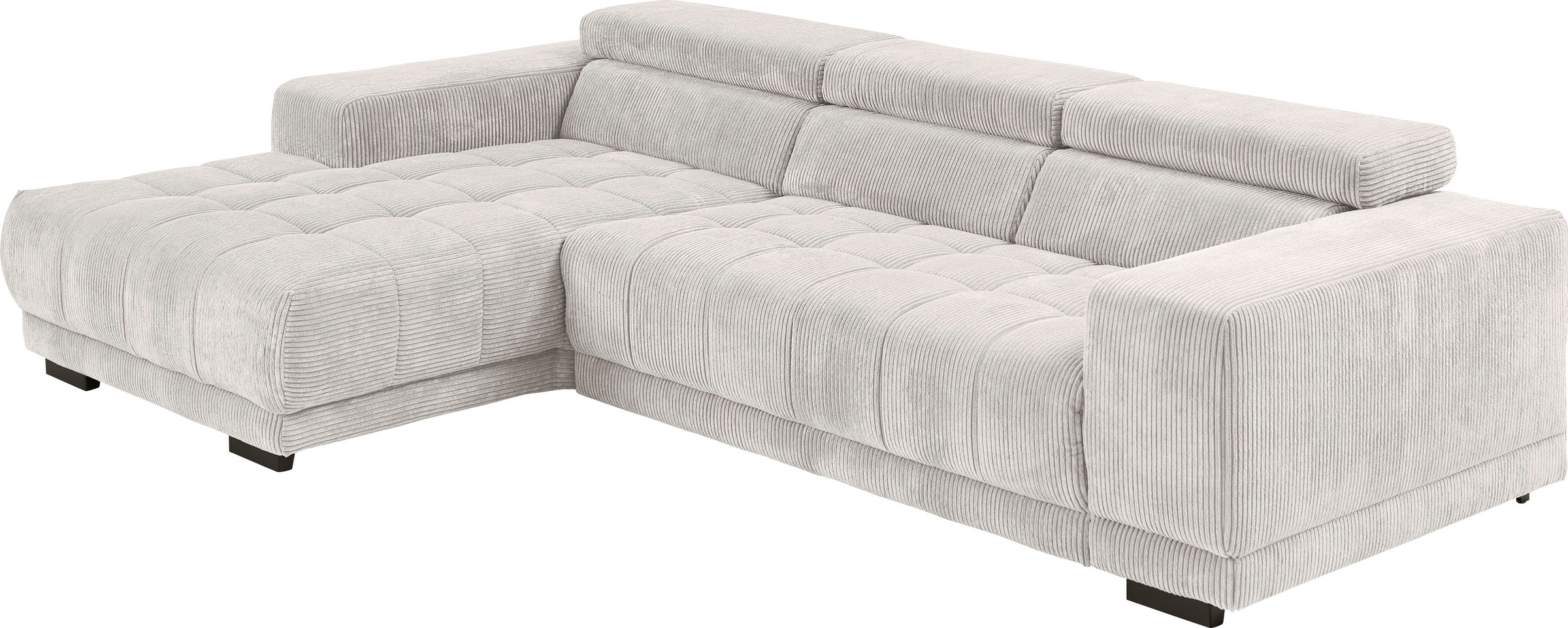 Die PlanBar Ecksofa "MP-IN15053 L-Form schmaler Schenkel", mit Kopfteilvers günstig online kaufen