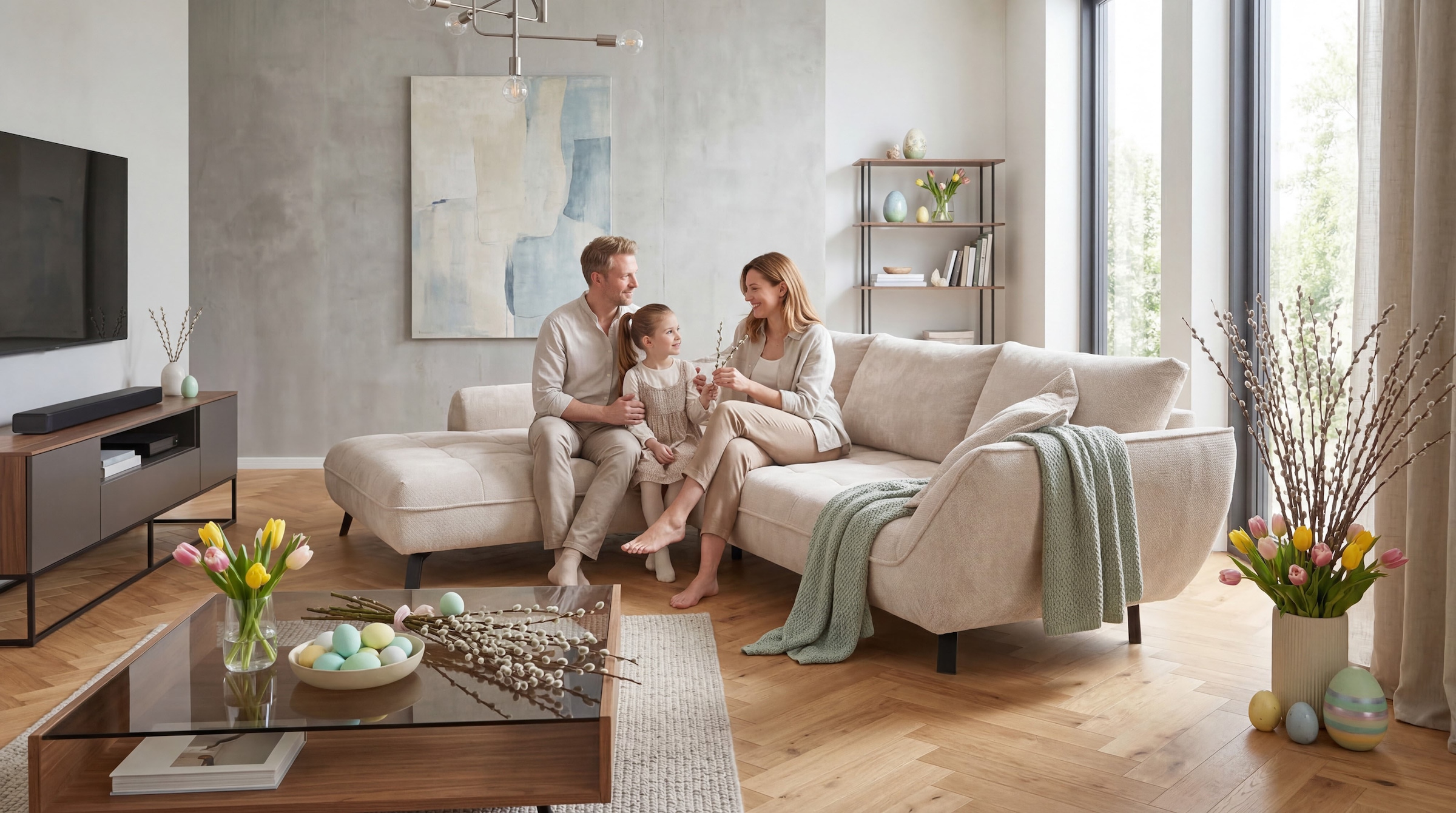 exxpo - sofa fashion Ecksofa »Biarritz modern und elegantes Mega Sofa mit tollem Sitzkomfort, L-Form« XXL– Longchair Ecke in hochwertiger Verarbeitung, Stellmaße 324x203 cm