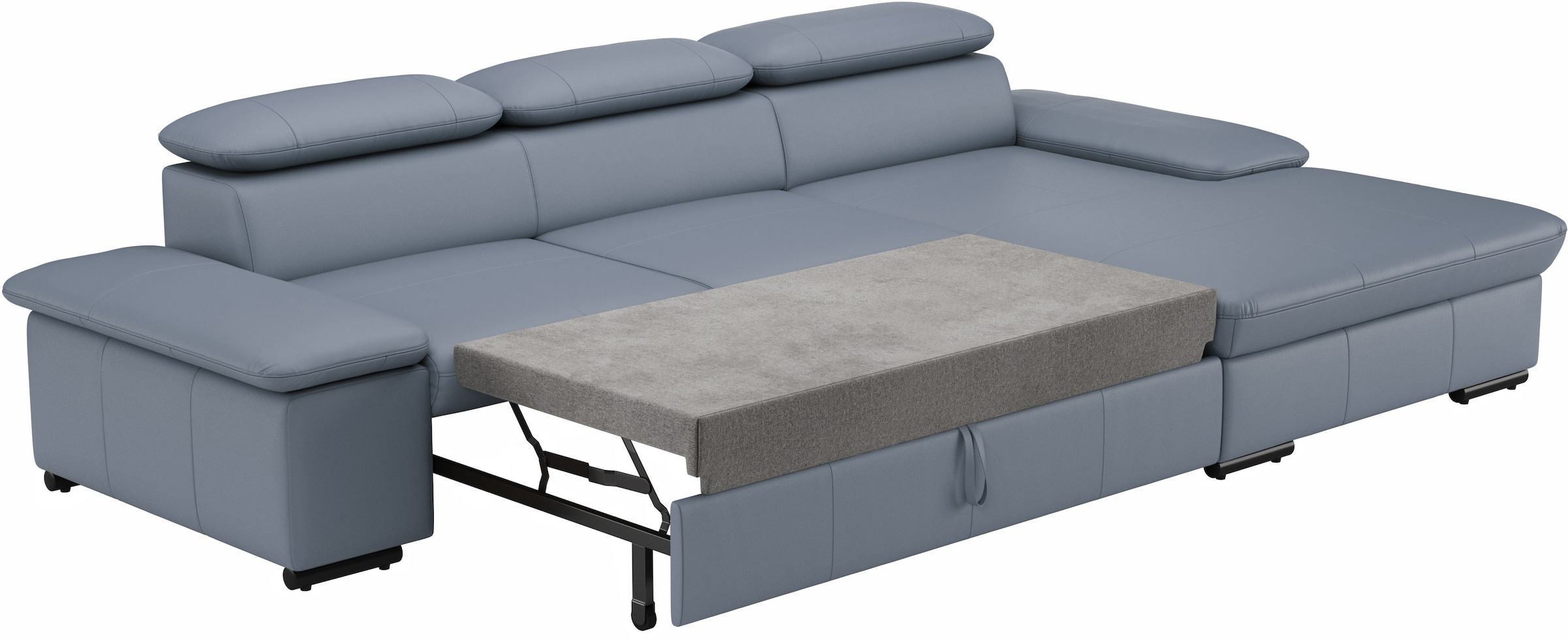 sit&more Ecksofa »Alcudia L-Form«, wahlweise mit Bettfunktion