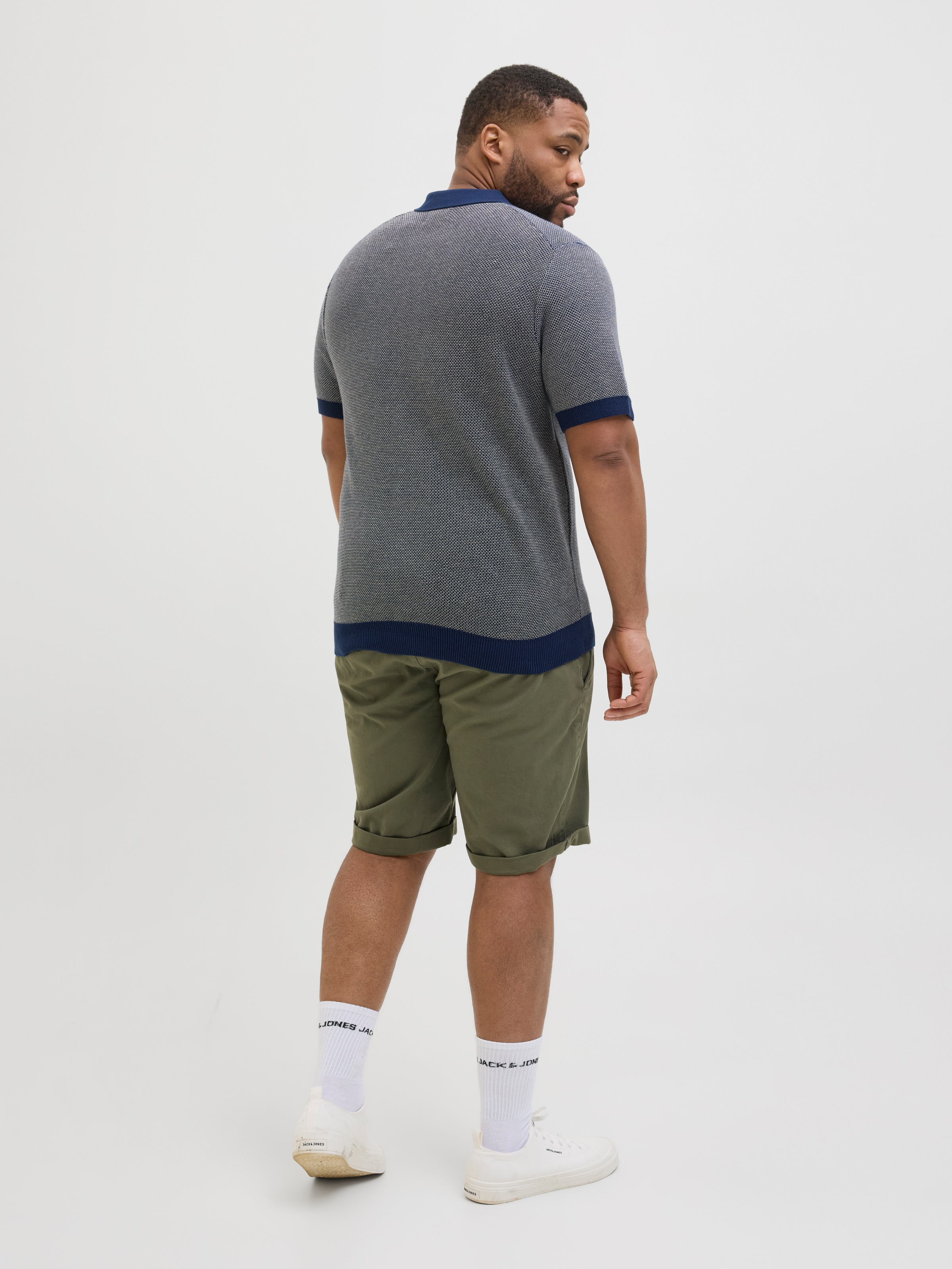 Jack & Jones PlusSize Chinoshorts »JPSTDAVE JJCHINO SHORTS SN AKM PLS«
