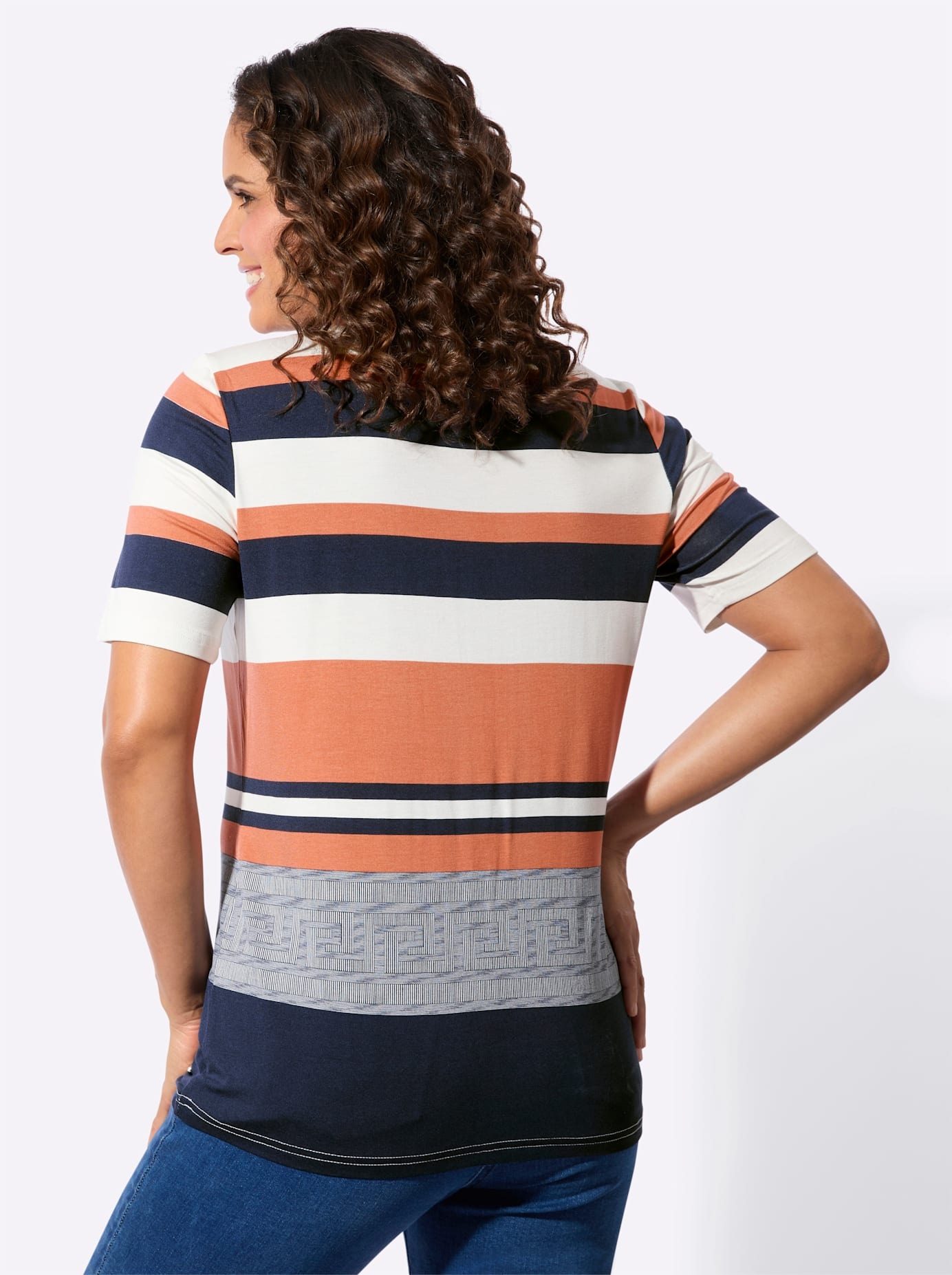 Casual Looks Kurzarmshirt "Kurzarm-Shirt" 1 tlg. günstig online kaufen