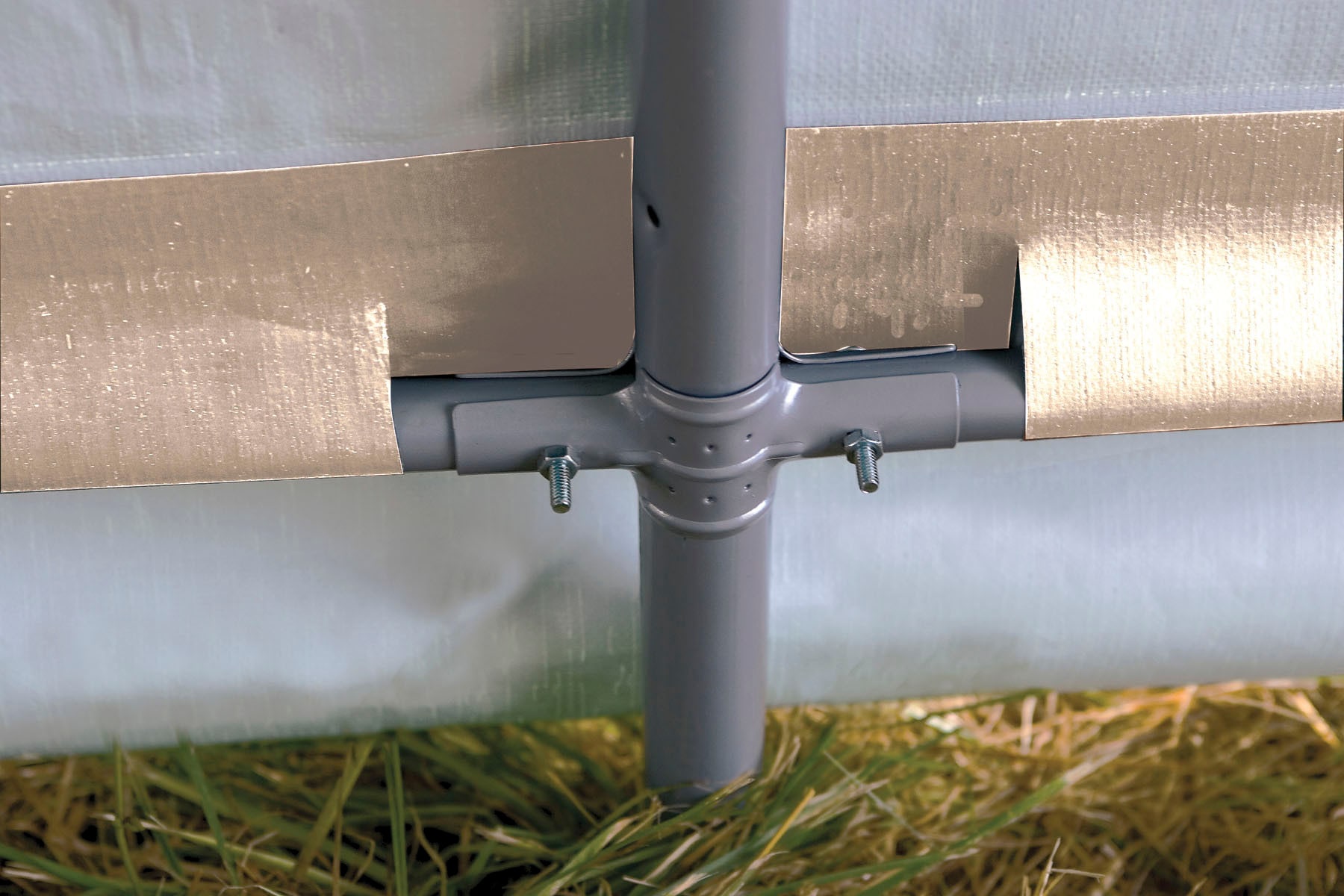 ShelterLogic Foliengewächshaus »Weiß, 610x370x250 cm«, aus UV-beständiger und wasserdichter Polyethylene-Plane