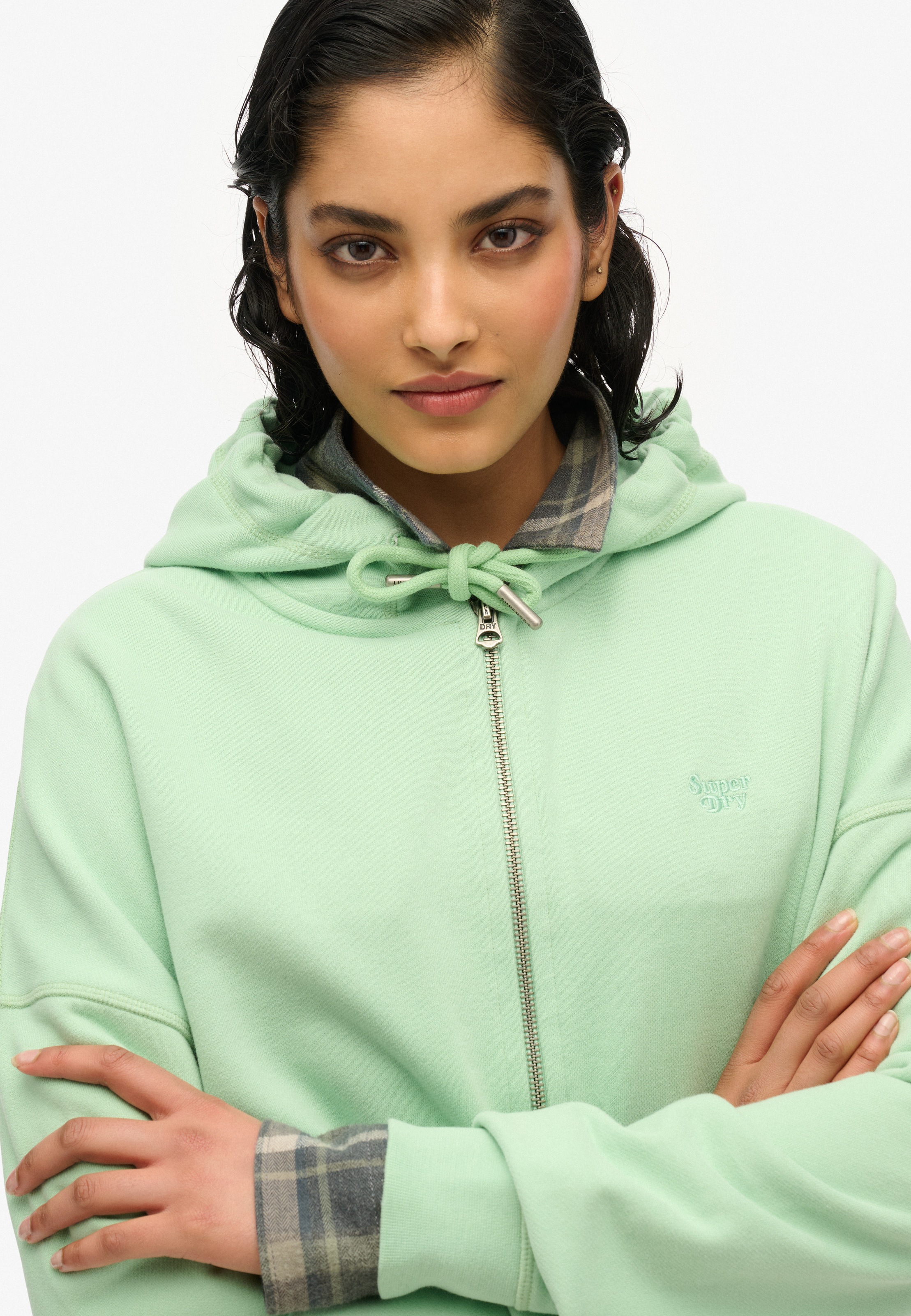 Superdry Kapuzensweatjacke "STUDIOS ZIP HOODIE" günstig online kaufen