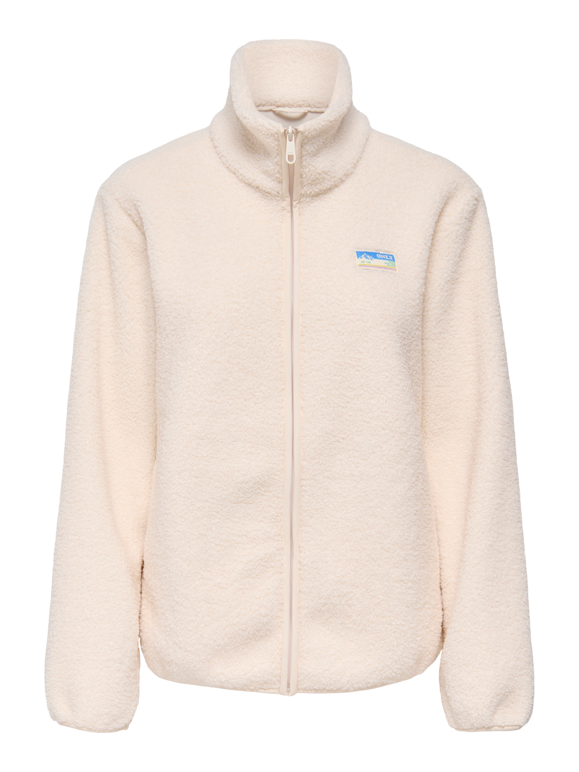 ONLY Plüschjacke »ONLEVA LIFE TEDDY JACKET CC OTW« ohne Kapuze Kunstfaser,