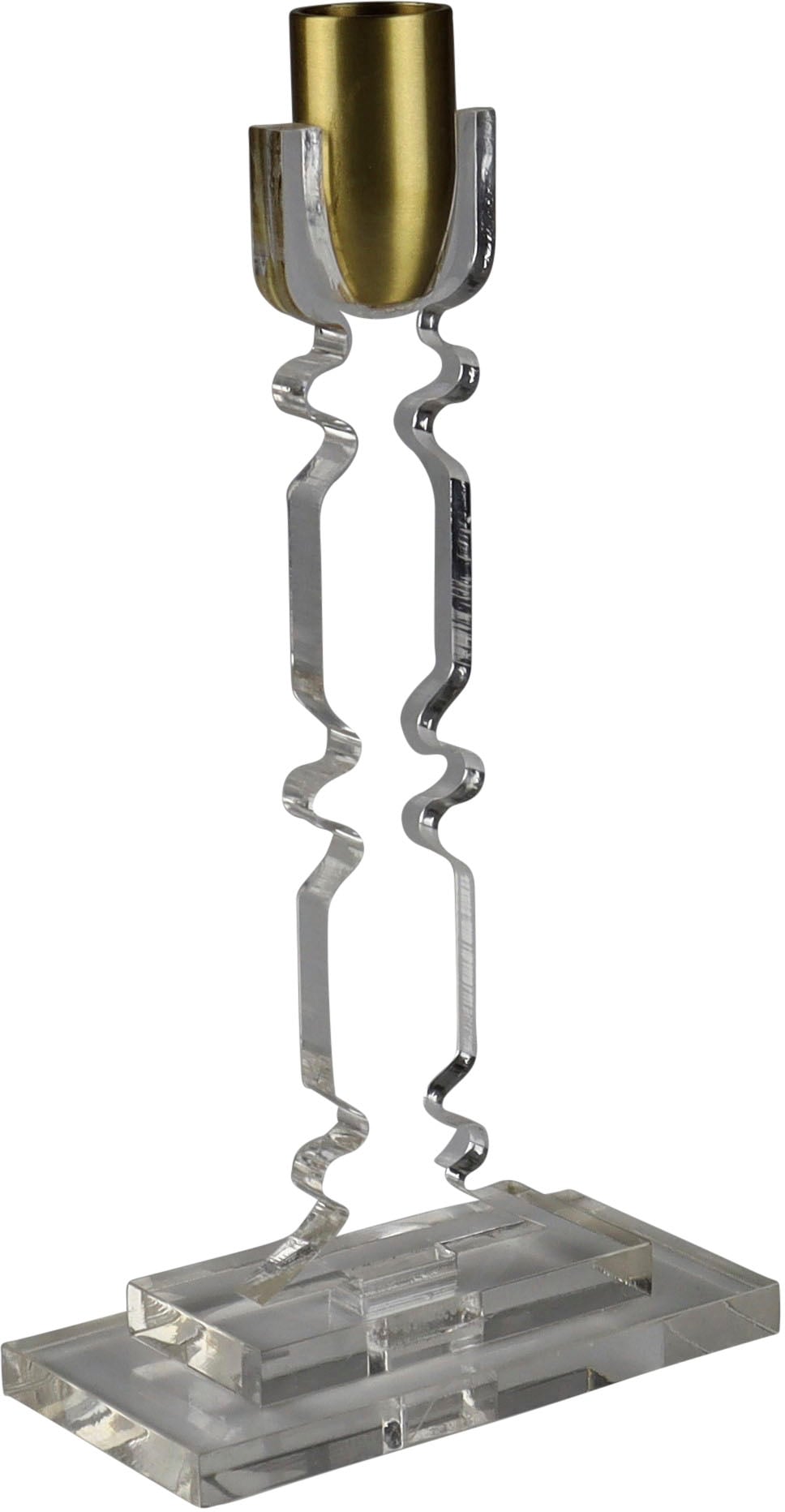 AM Design Kerzenleuchter "Stabkerzenhalter aus Acryl" Höhe ca. 22 cm