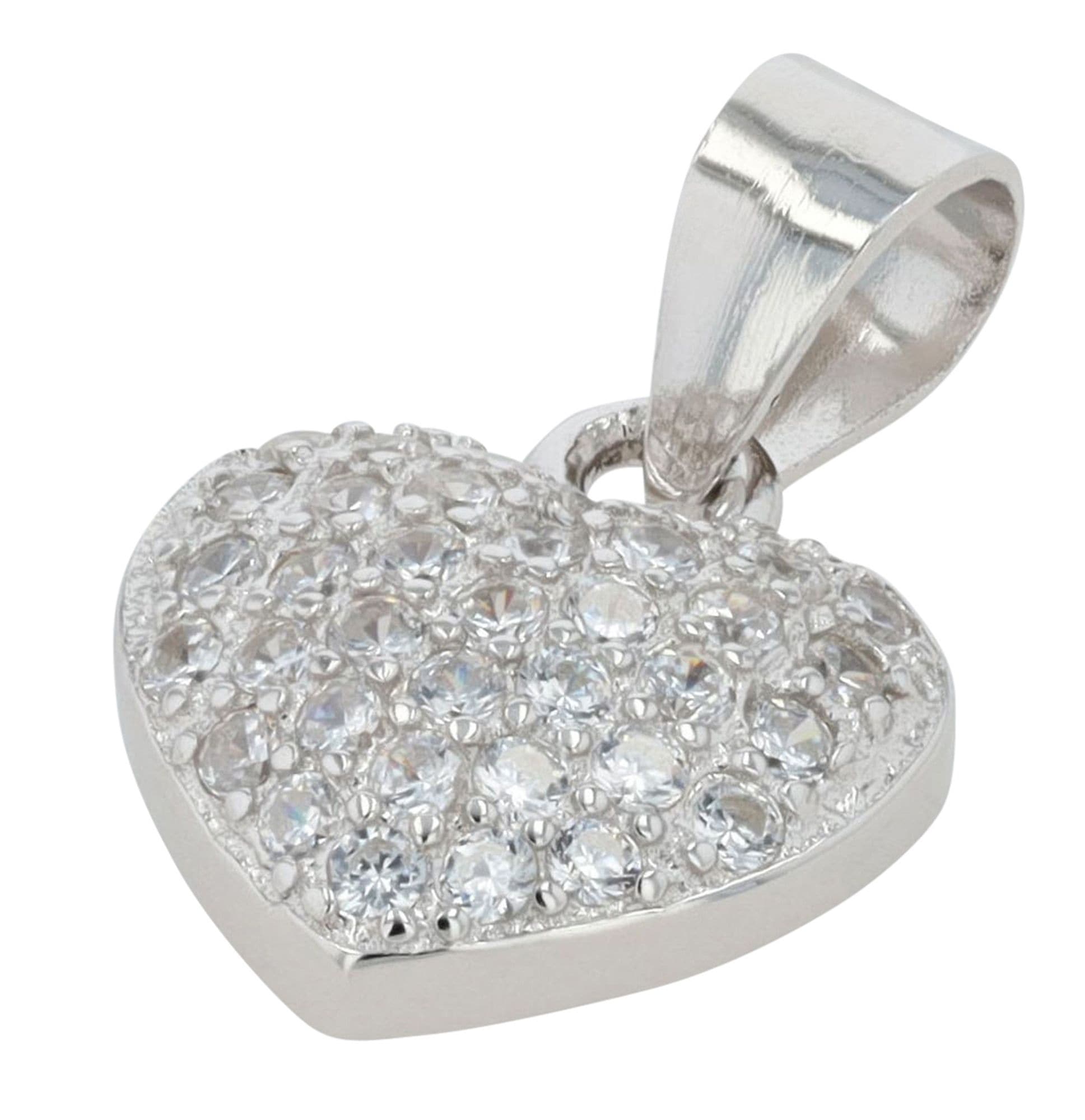 Adelia´s Kettenanhänger »Anhänger – Herz Herzanhänger aus 925 Silber«  Perfekt als Geschenk für besondere Menschen
