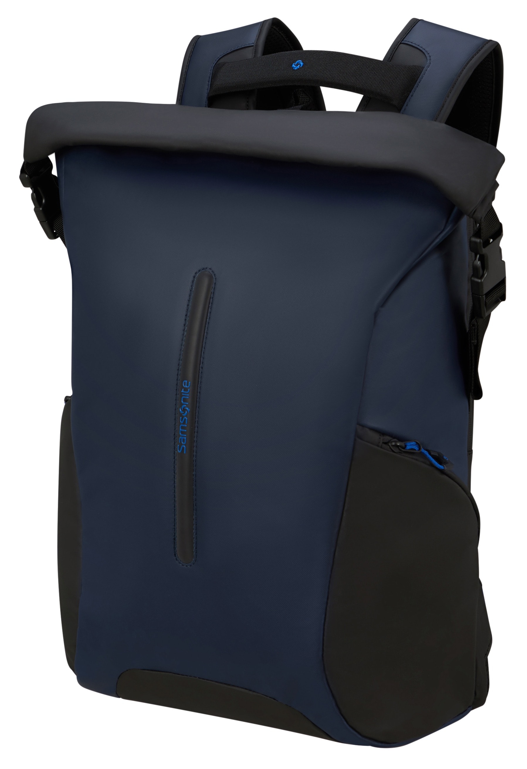 Samsonite Reiserucksack "ECODIVER L", Freizeitrucksack Laptoprucksack Trolleyaufstecksystem Rolltop Backpack