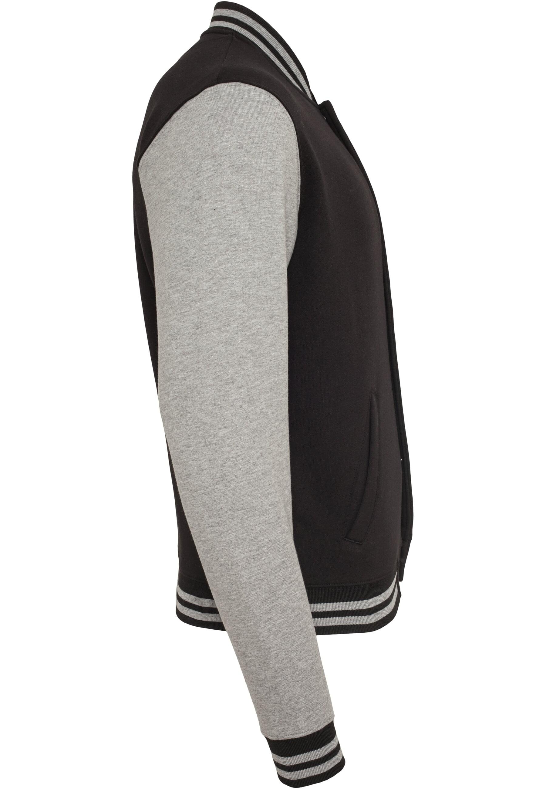 URBAN CLASSICS Collegejacke »Urban Classics Herren 2-tone College Sweatjacket«, (1 St.), ohne Kapuze