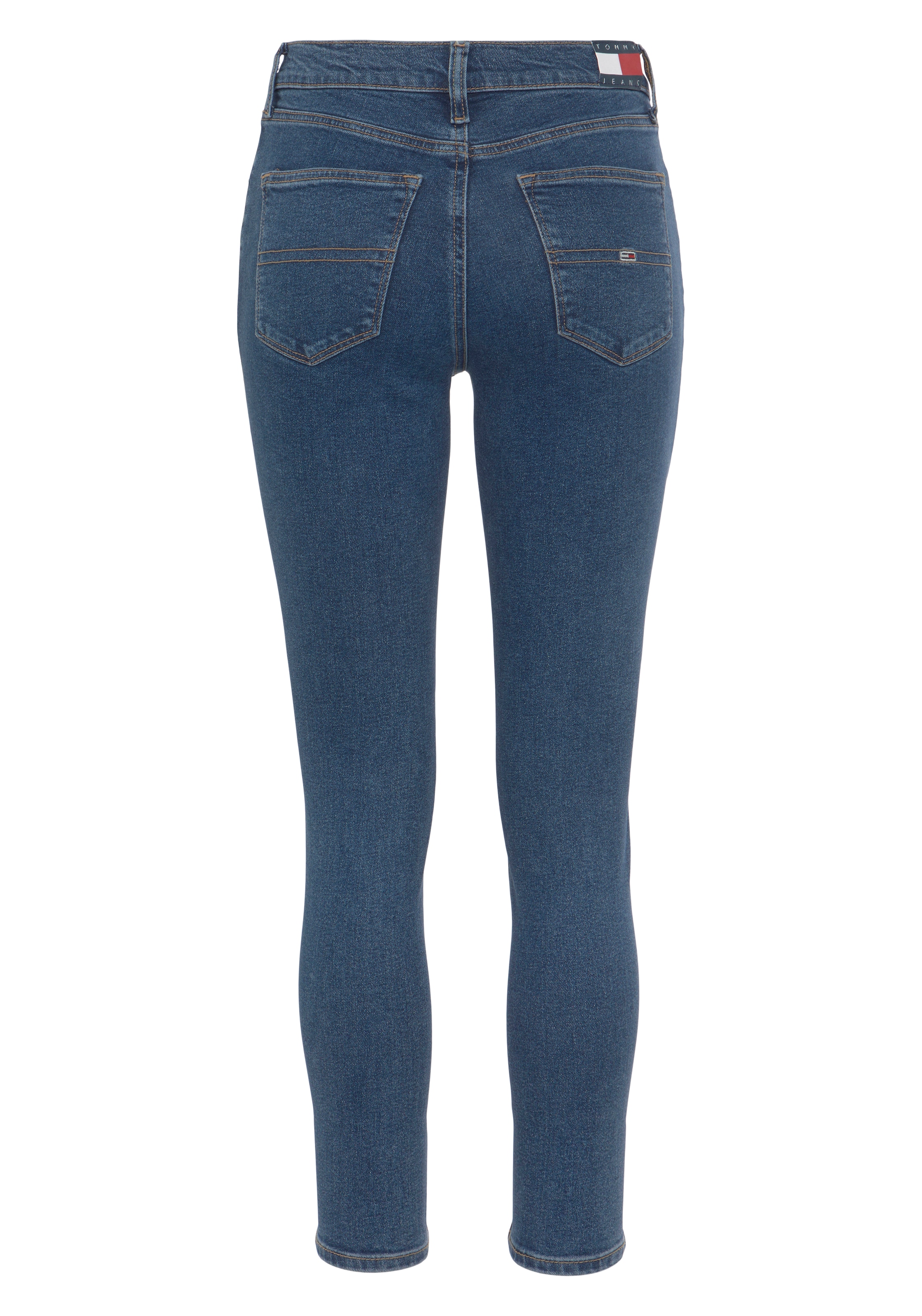 Tommy Jeans Bequeme Jeans mit für bestellen | Ledermarkenlabel BAUR »Sylvia«