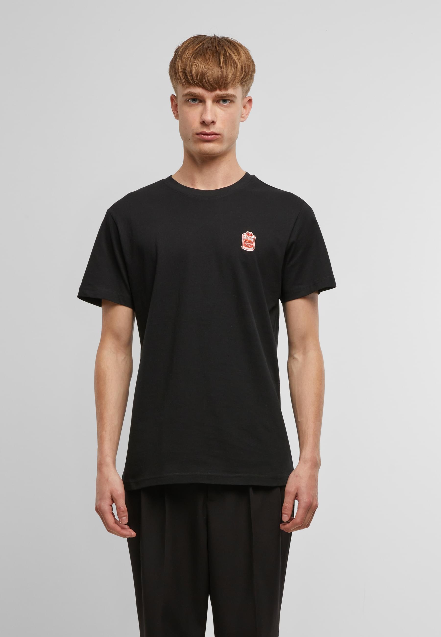 MisterTee T-Shirt »MisterTee Herren Have A Drink Tee EMB«, (1 tlg.)