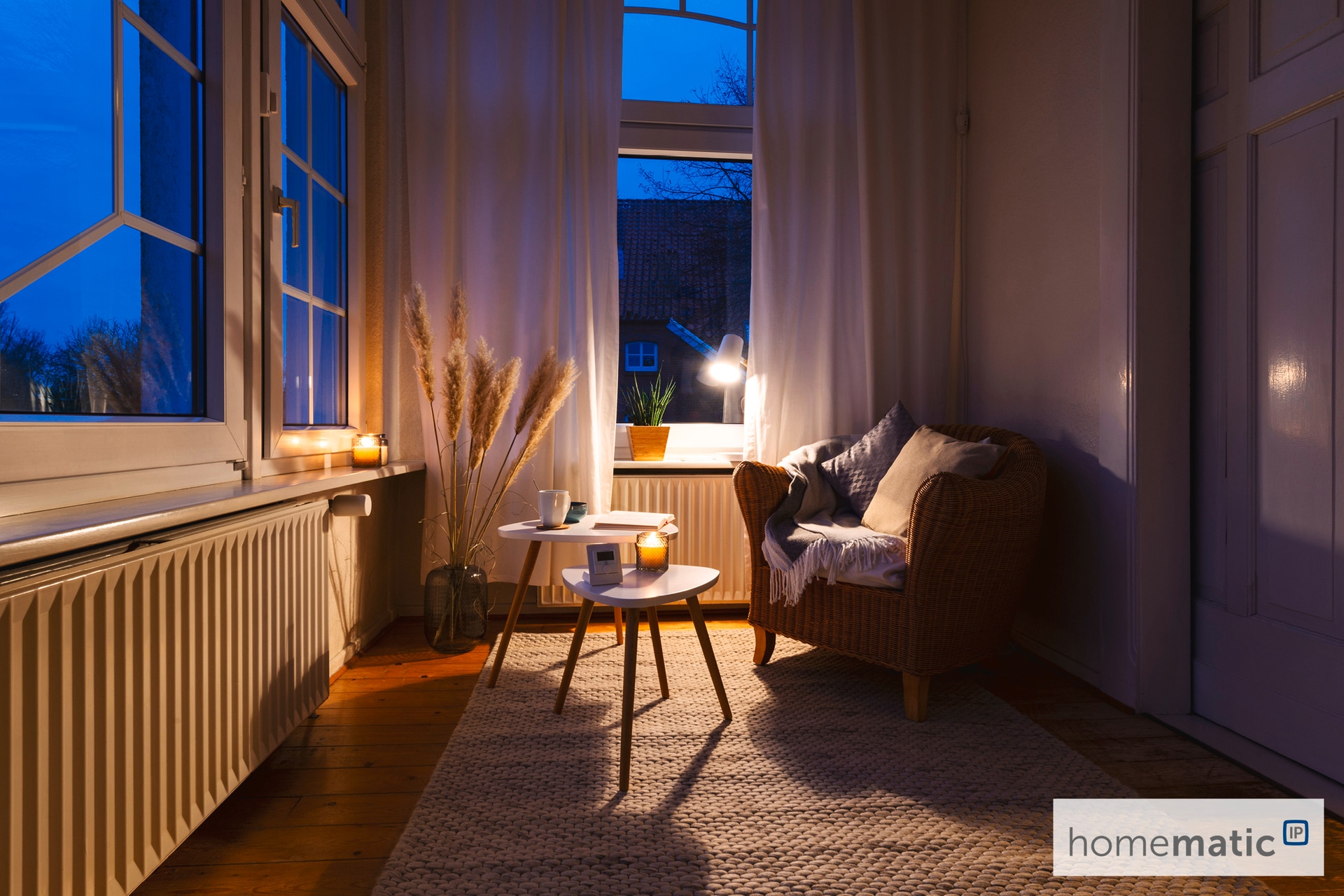 Homematic IP Smart-Home-Zubehör »Wandthermostat mit Luftfeuchtigkeitssensor WTH-3«