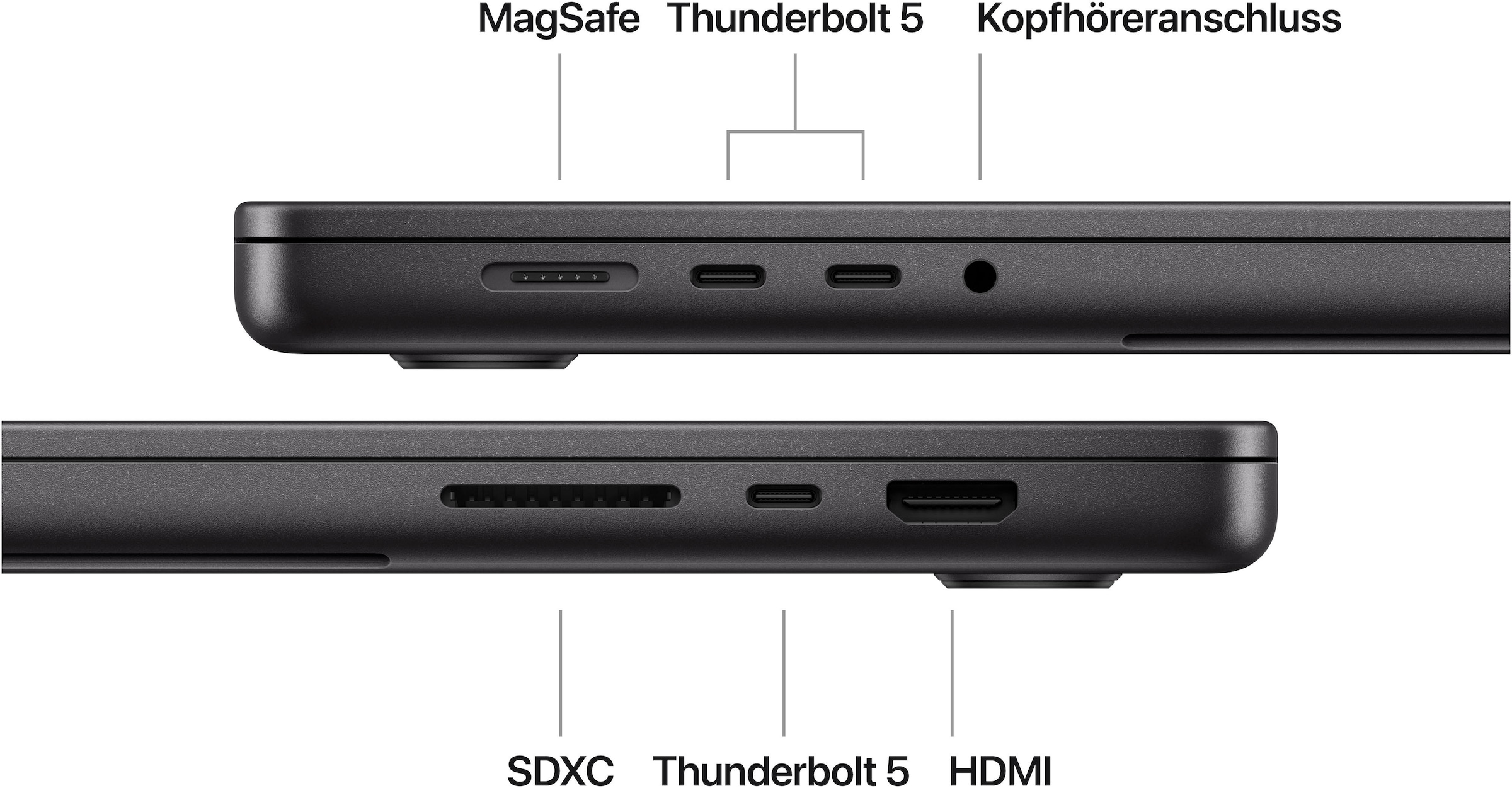Apple Notebook »MacBook Pro 16" M4 Max«, 41,05 cm, / 16,2 Zoll, Apple, M4 Max, 40-Core GPU, 1000 GB SSD