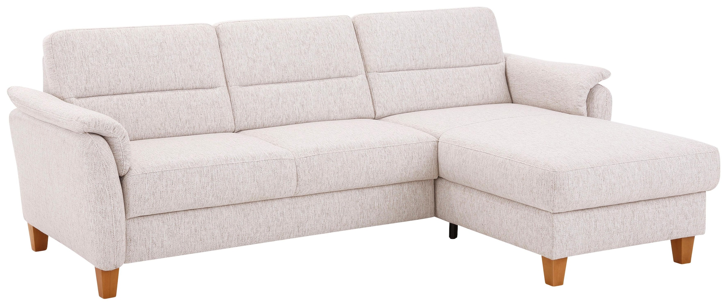 Home affaire Ecksofa »Palmera L-Form«, Federkern, wahlweise mit Bettfunktion und mit/ohne Bettkasten