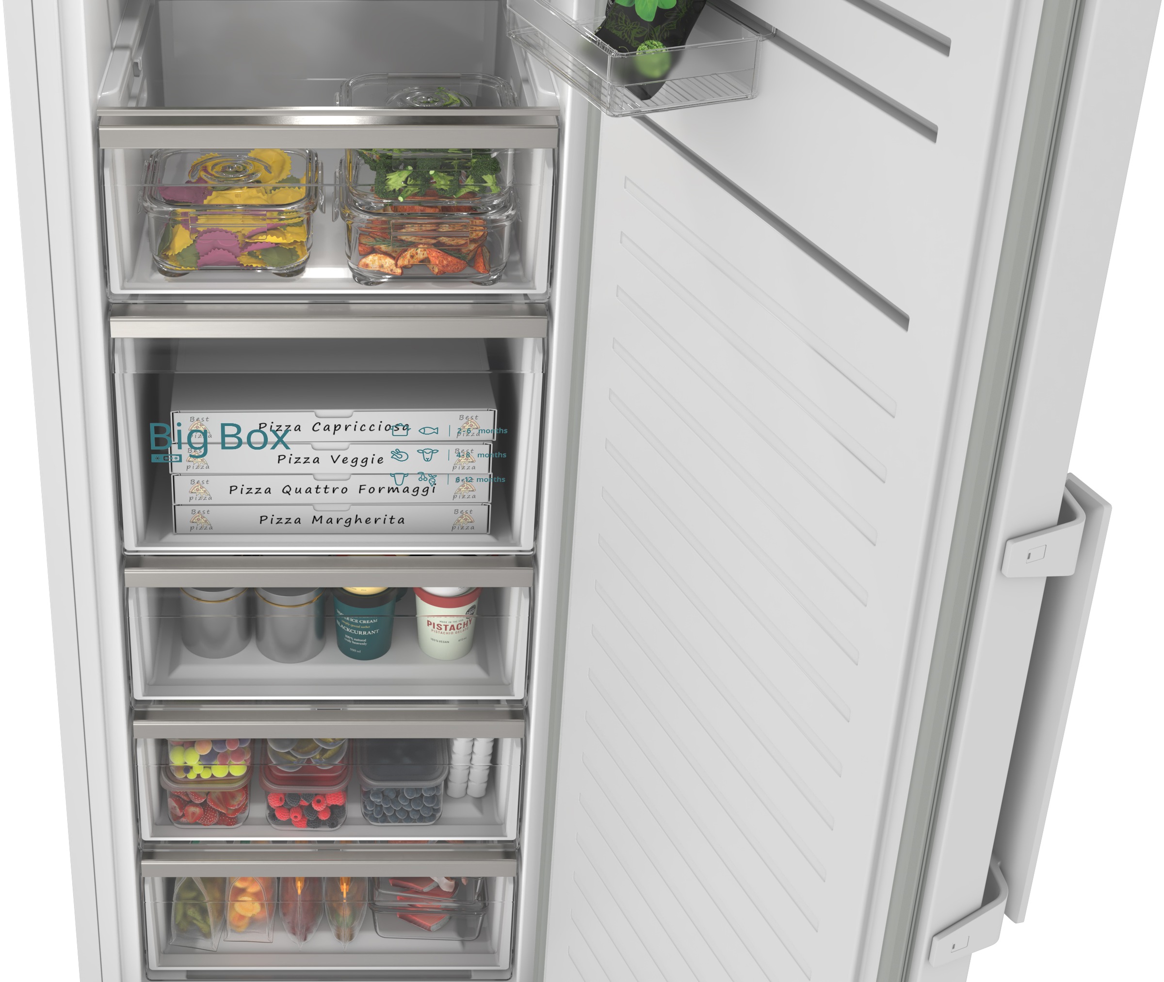 SIEMENS Gefrierschrank iQ300 »GS36NVWCG« 186,2 cm hoch 59,5 cm breit