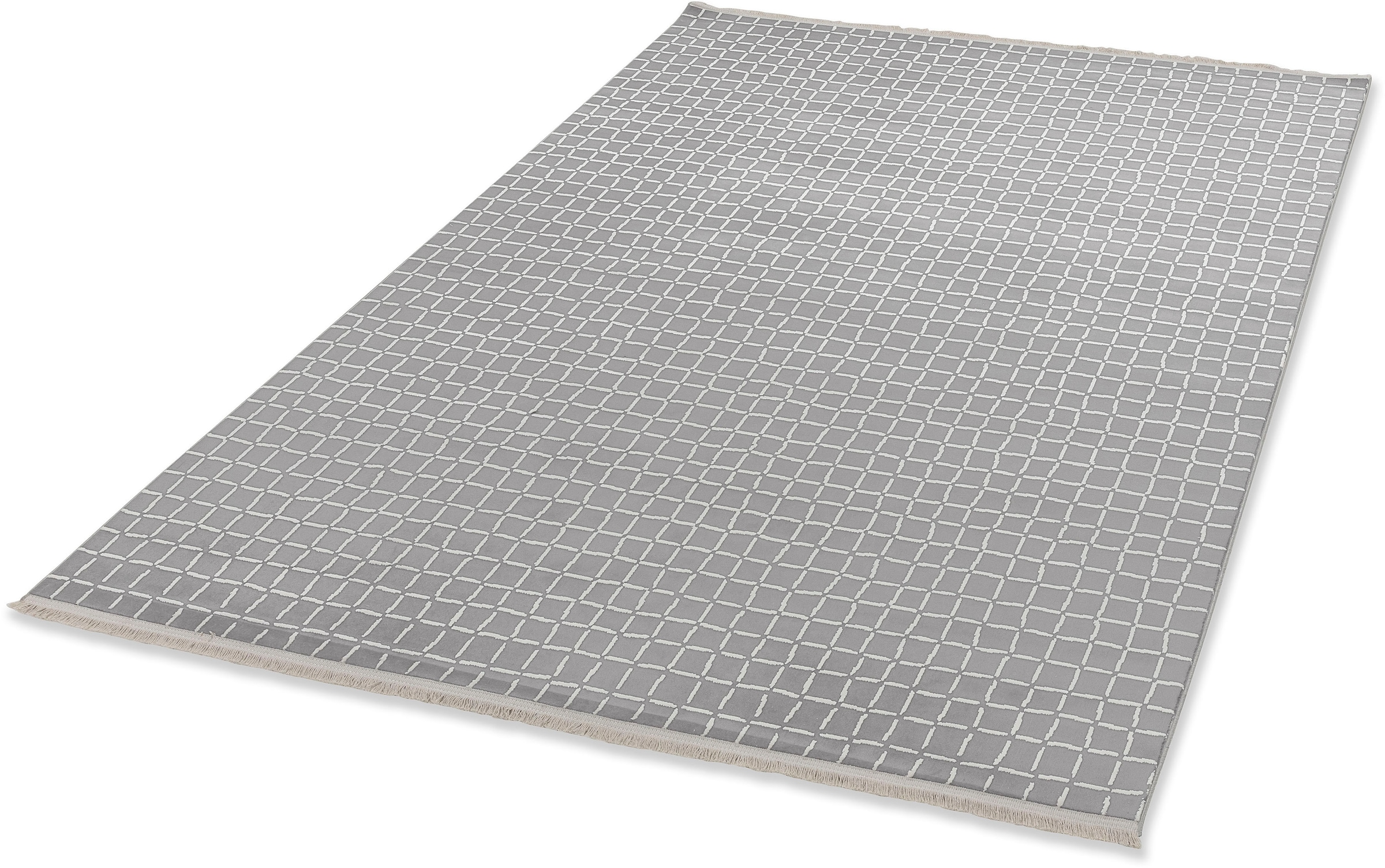 Teppich »Magic 6104«, rechteckig, Hoch Tief Struktur, mit Viskose, weich und glänzend