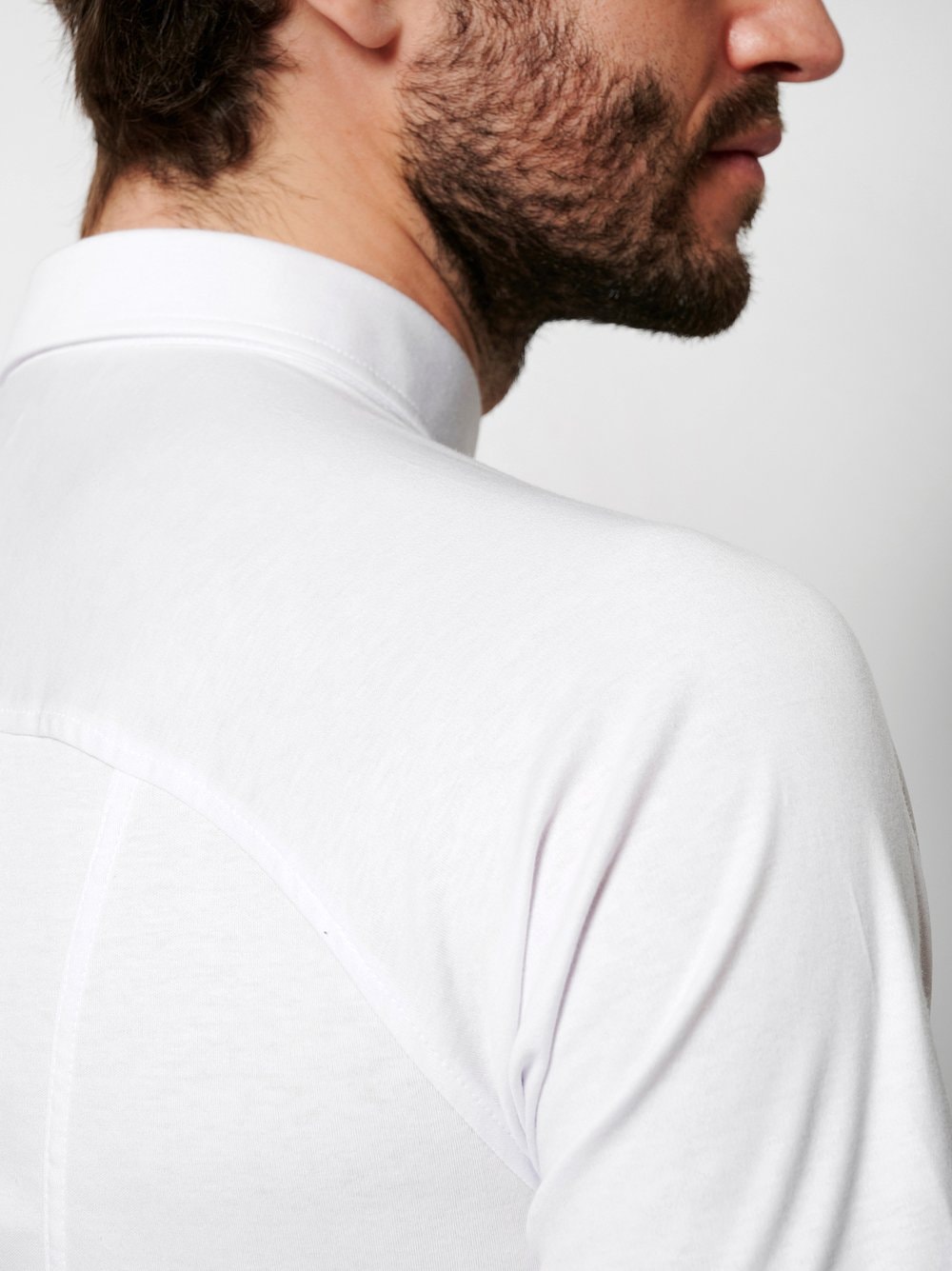 DESOTO Kurzarmhemd »Casual Modern BD 1/2«, Mit Rundhalsausschnitt