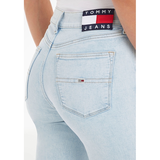 Black Friday Tommy Jeans Skinny-fit-Jeans »Nora«, mit Tommy Jeans  Label-Badge & Passe hinten | BAUR