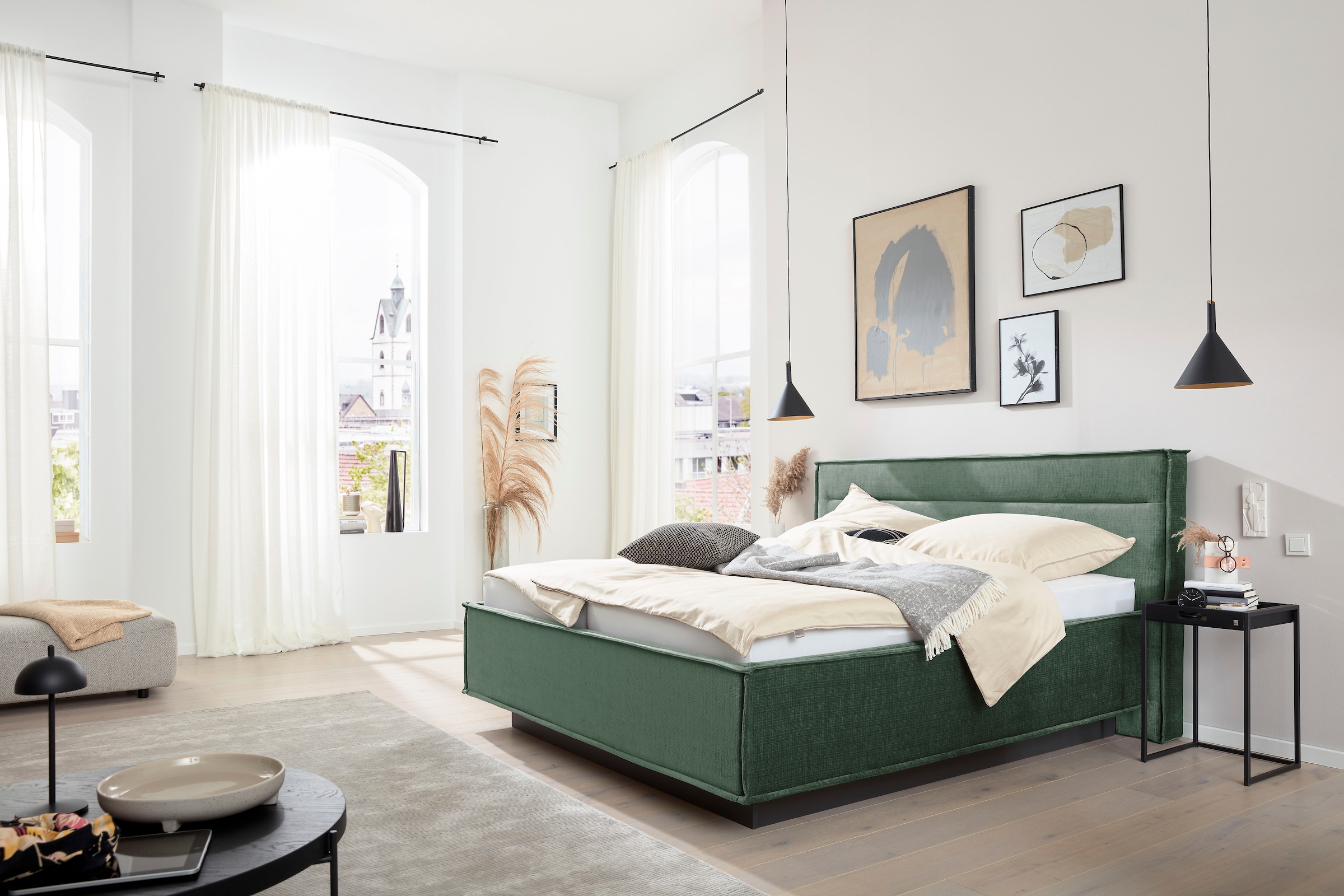 Musterring Polsterbett »JustB! SC 100« inklusive Matratze und Lattenrost, verschiedene Härtegrade und Farben