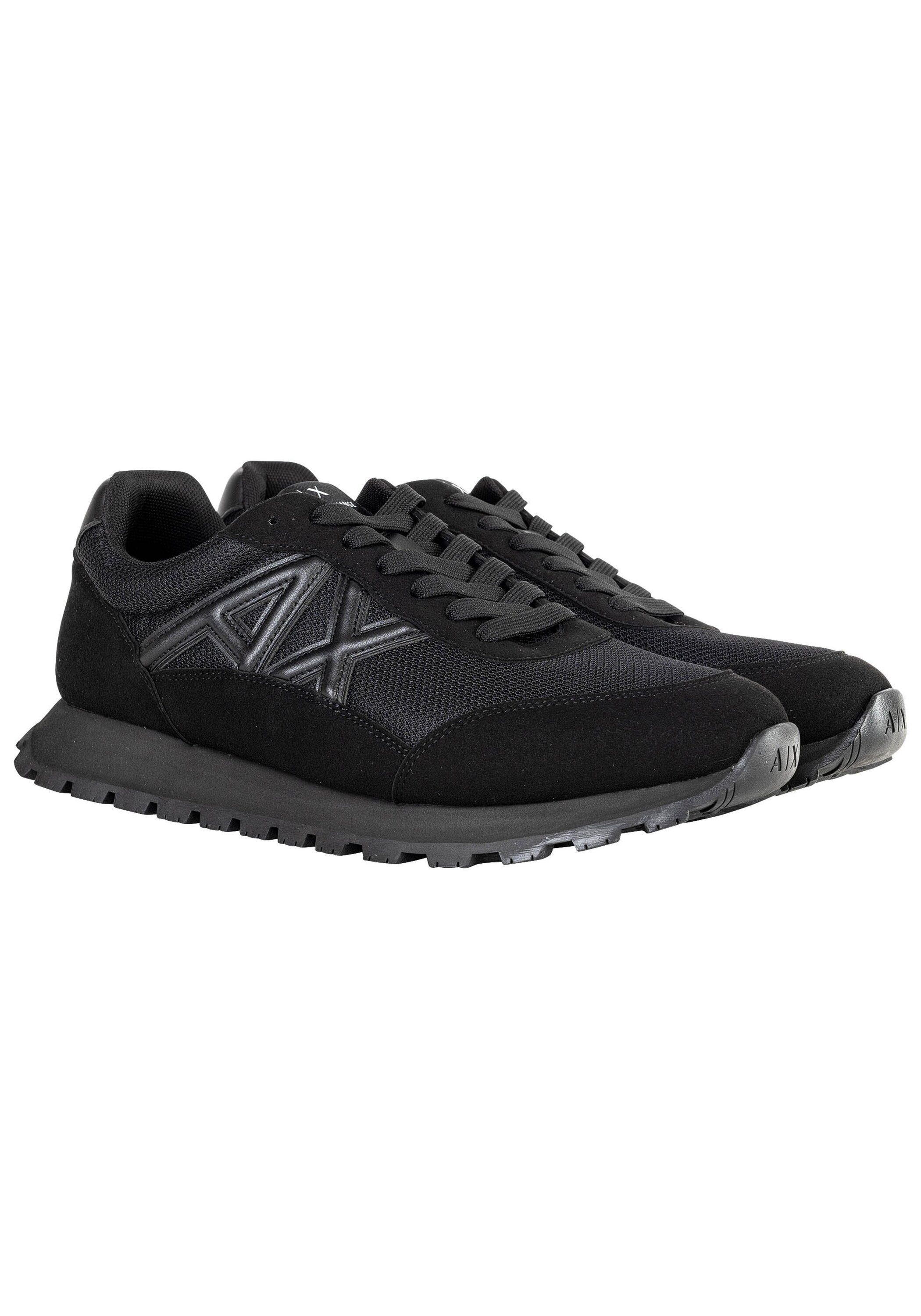 ARMANI EXCHANGE Sneaker "Sneaker SNEAKER DROP MICROSUEDE+MESH+CALF PU" günstig online kaufen
