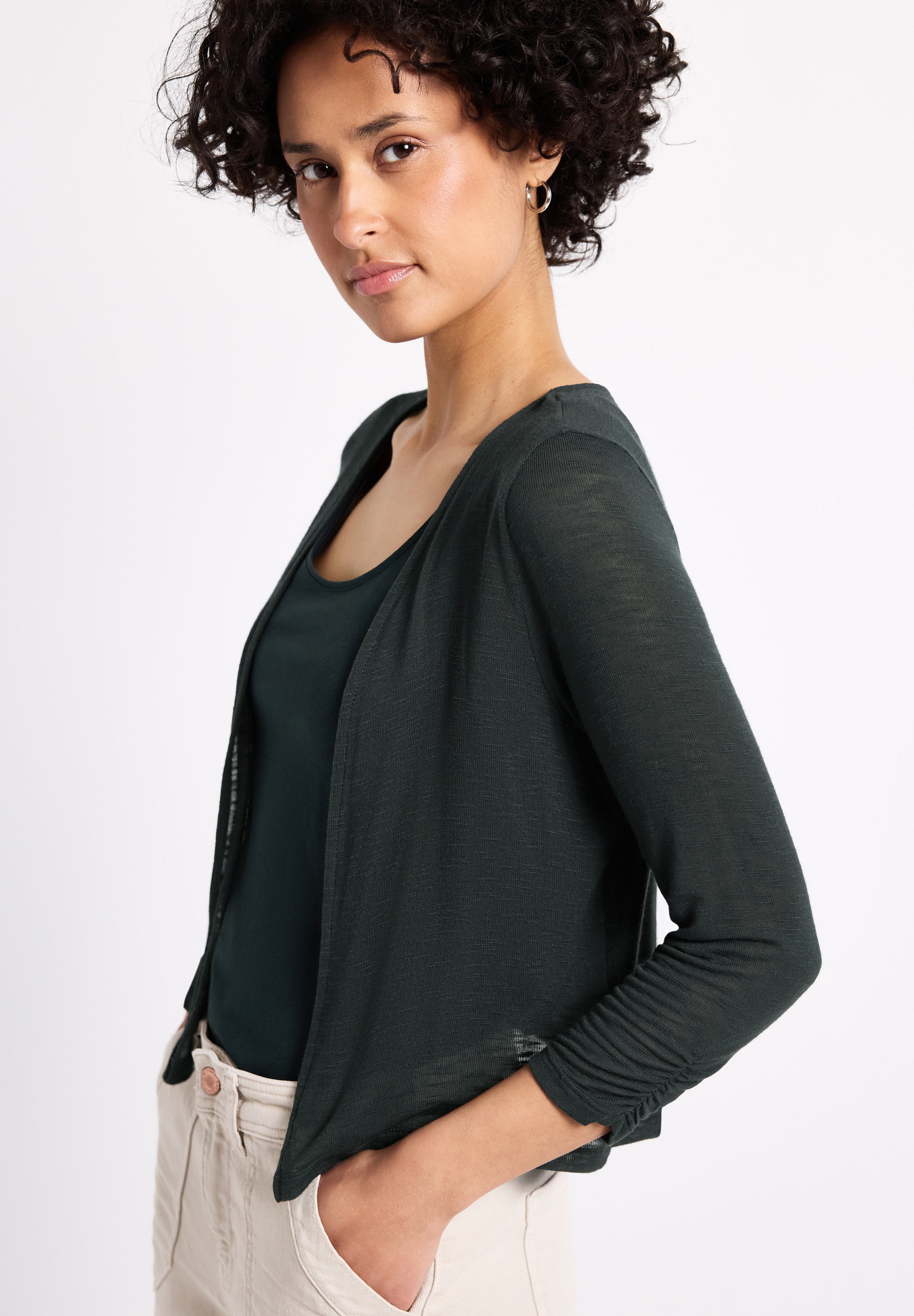 STREET ONE Shirtjacke »Style Suse«, mit Stretchanteil