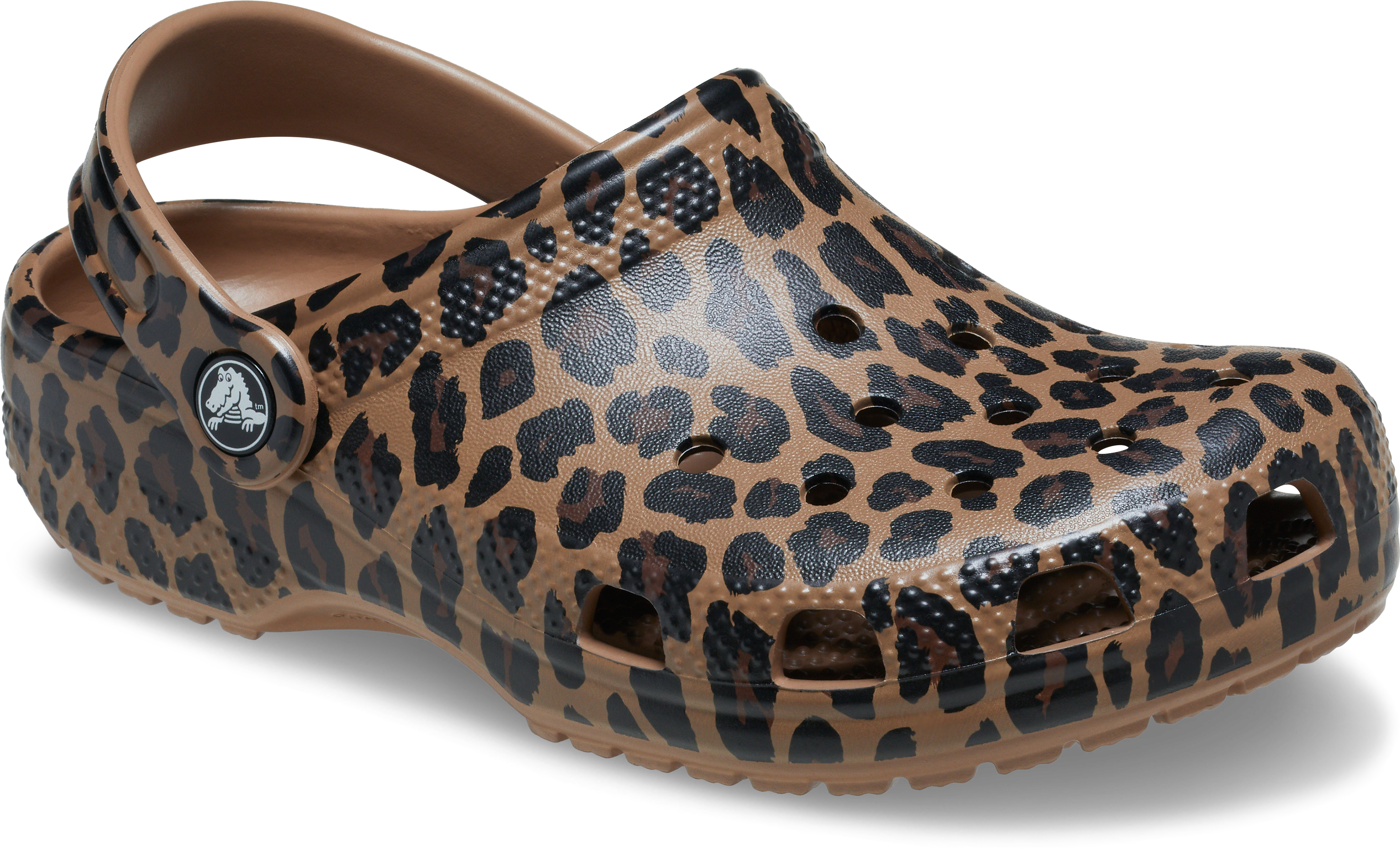 Crocs "Classic Animal Clog" Sommerschuh, Strandschuh, Sandale mit schwenkbarem Fersenriemen