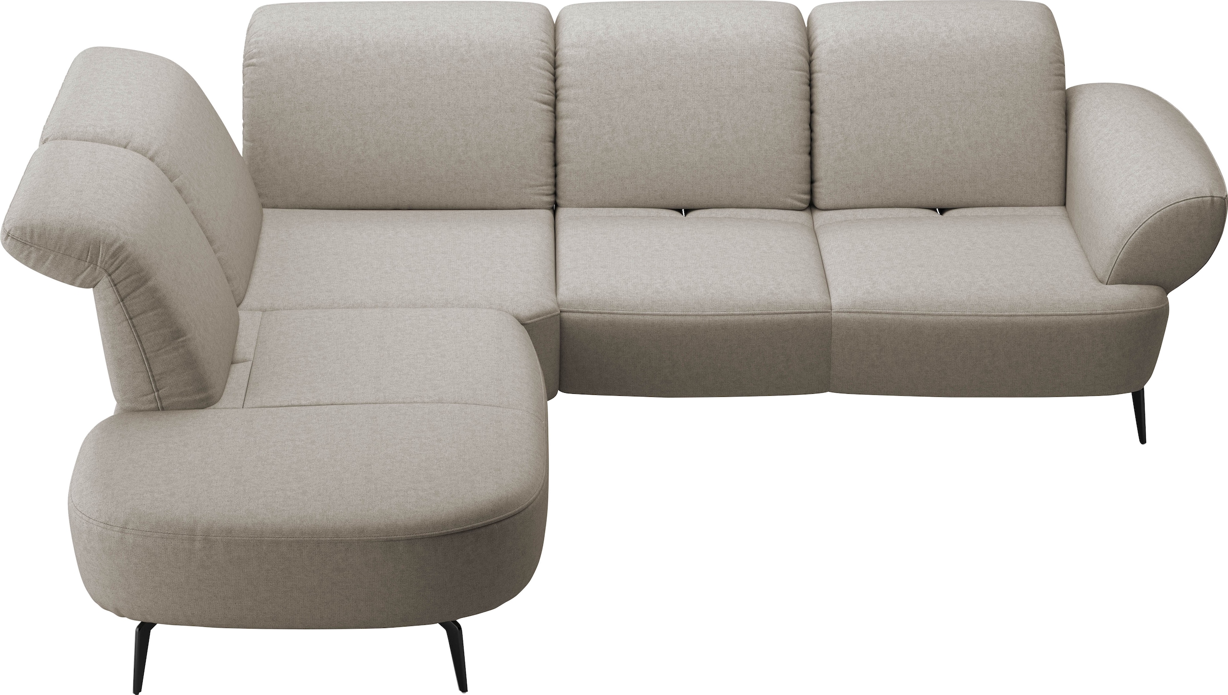 sit&more Ecksofa "Dance, L-Form, inkl. Sitztiefenverstellung" inkl. Click&S günstig online kaufen