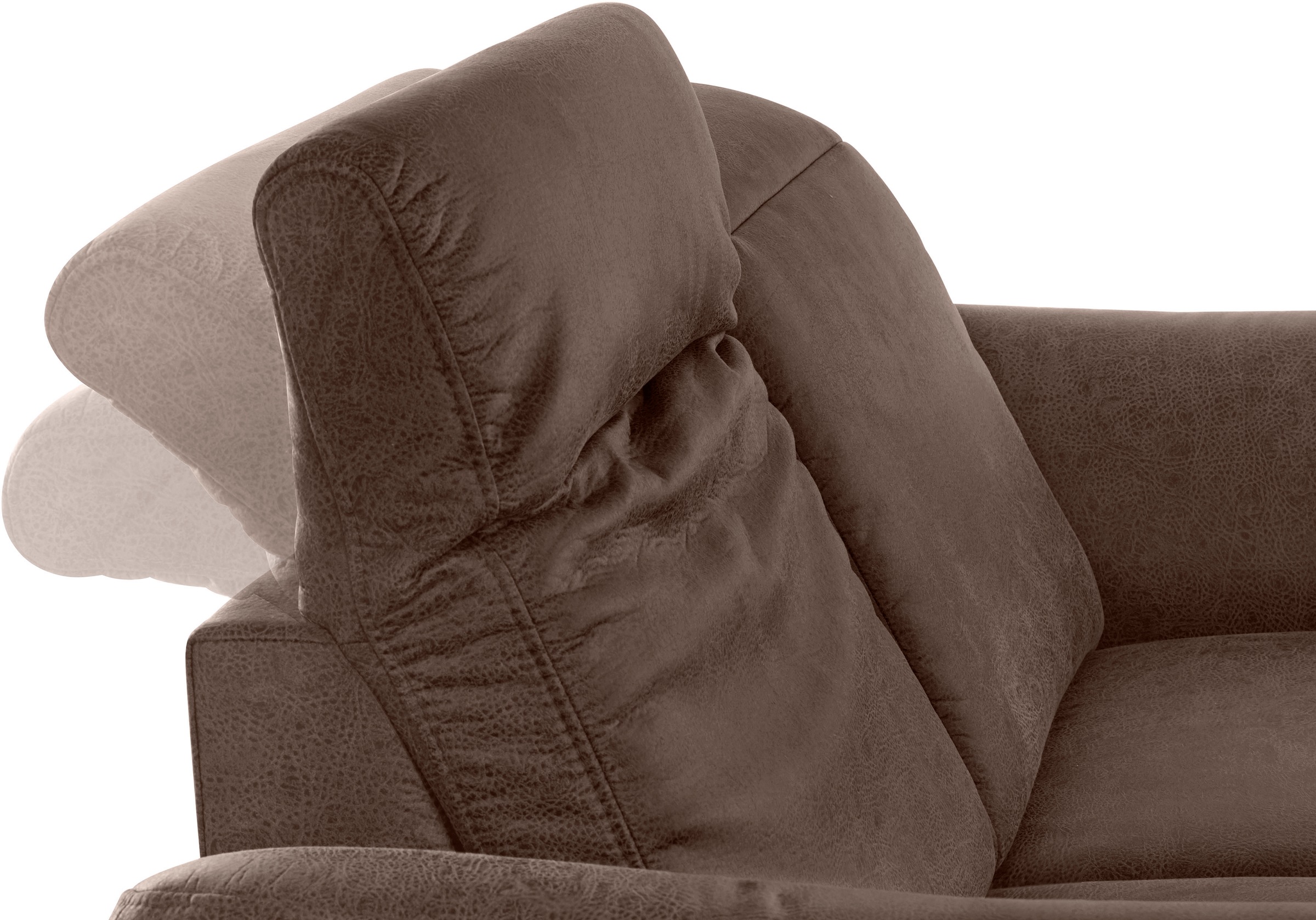 sit&more 2,5-Sitzer »Darwin«, inklusive Federkern, wahlweise mit Kopfteilverstellung