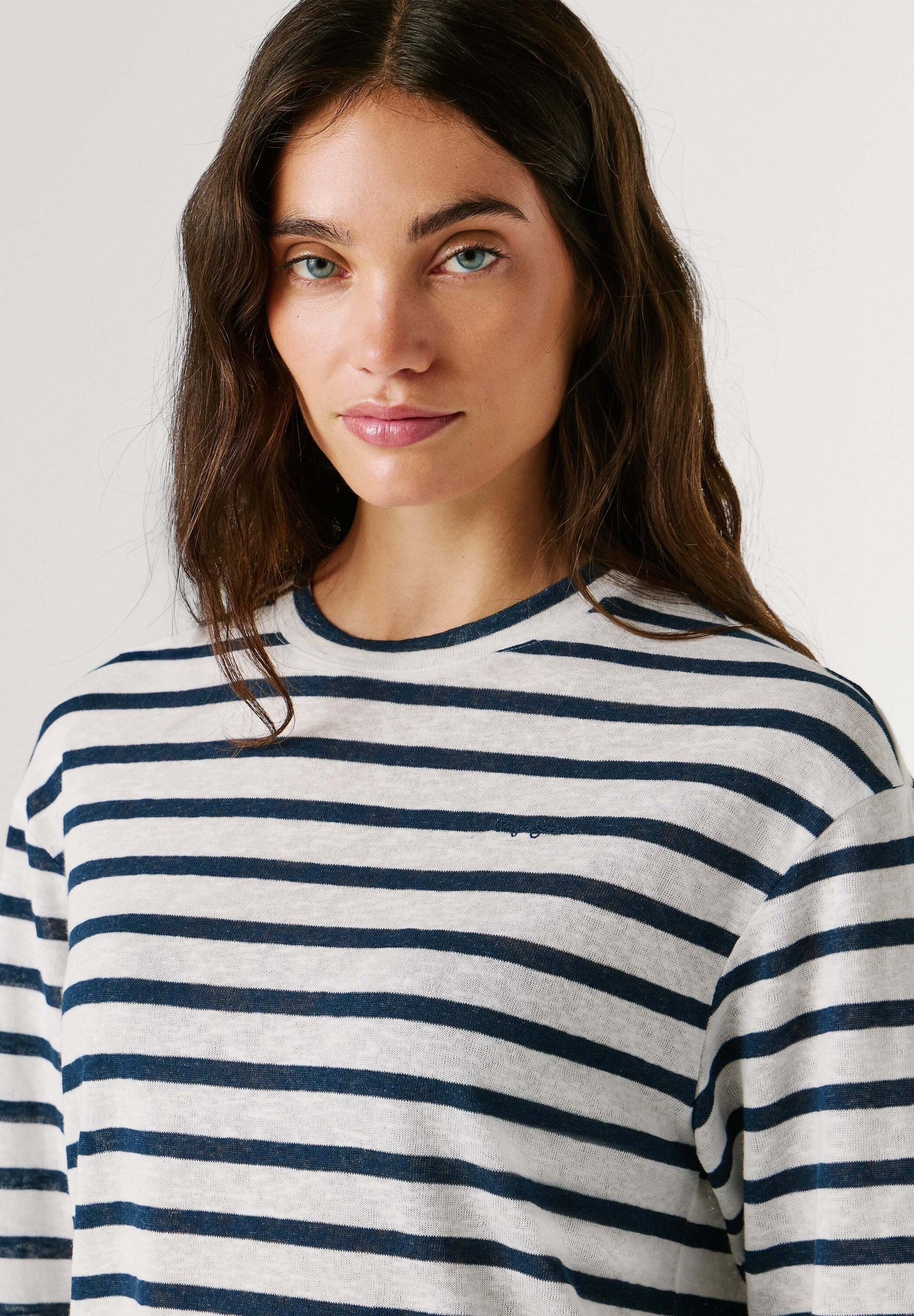 Pepe Jeans T-Shirt »basic t-shirt MARLEN STRIPED«