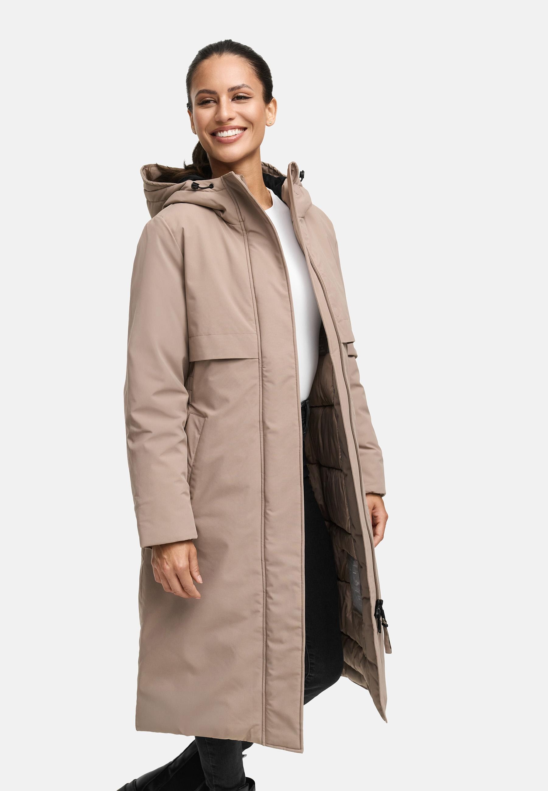 Navahoo Wintermantel »Eismelodie 14«, Winter Parka mit Kapuze