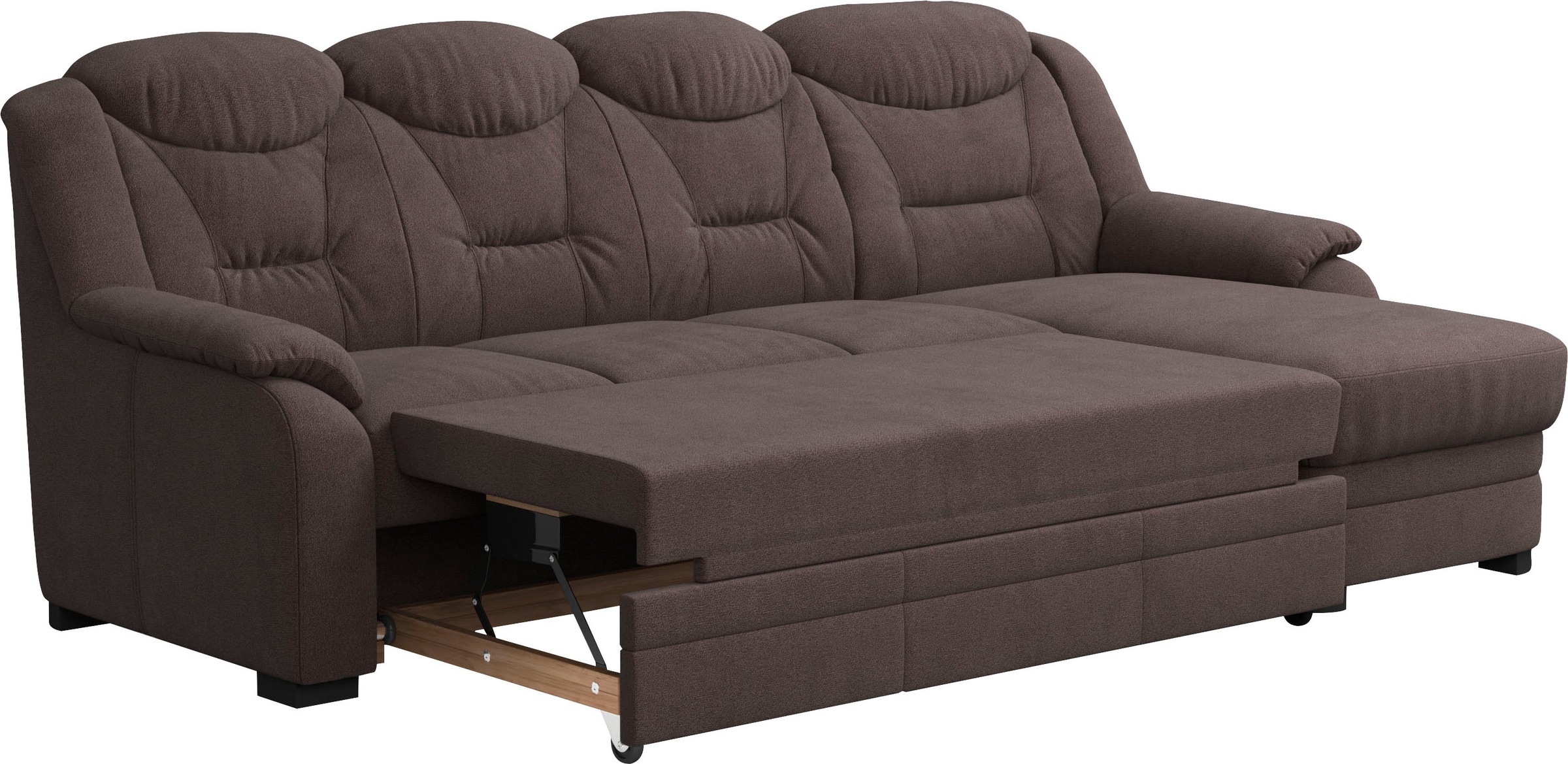 COTTA Ecksofa »Marcus L-Form«, Bequemes Ecksofa in klassischem Design mit hoher Rückenlehne