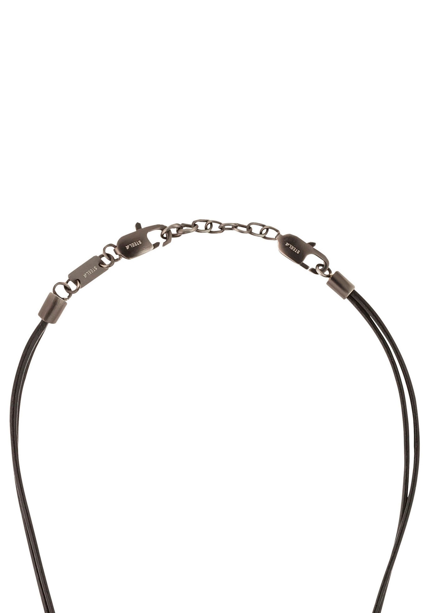 s.Oliver 2035536 Compass Pendant Necklace Black 2