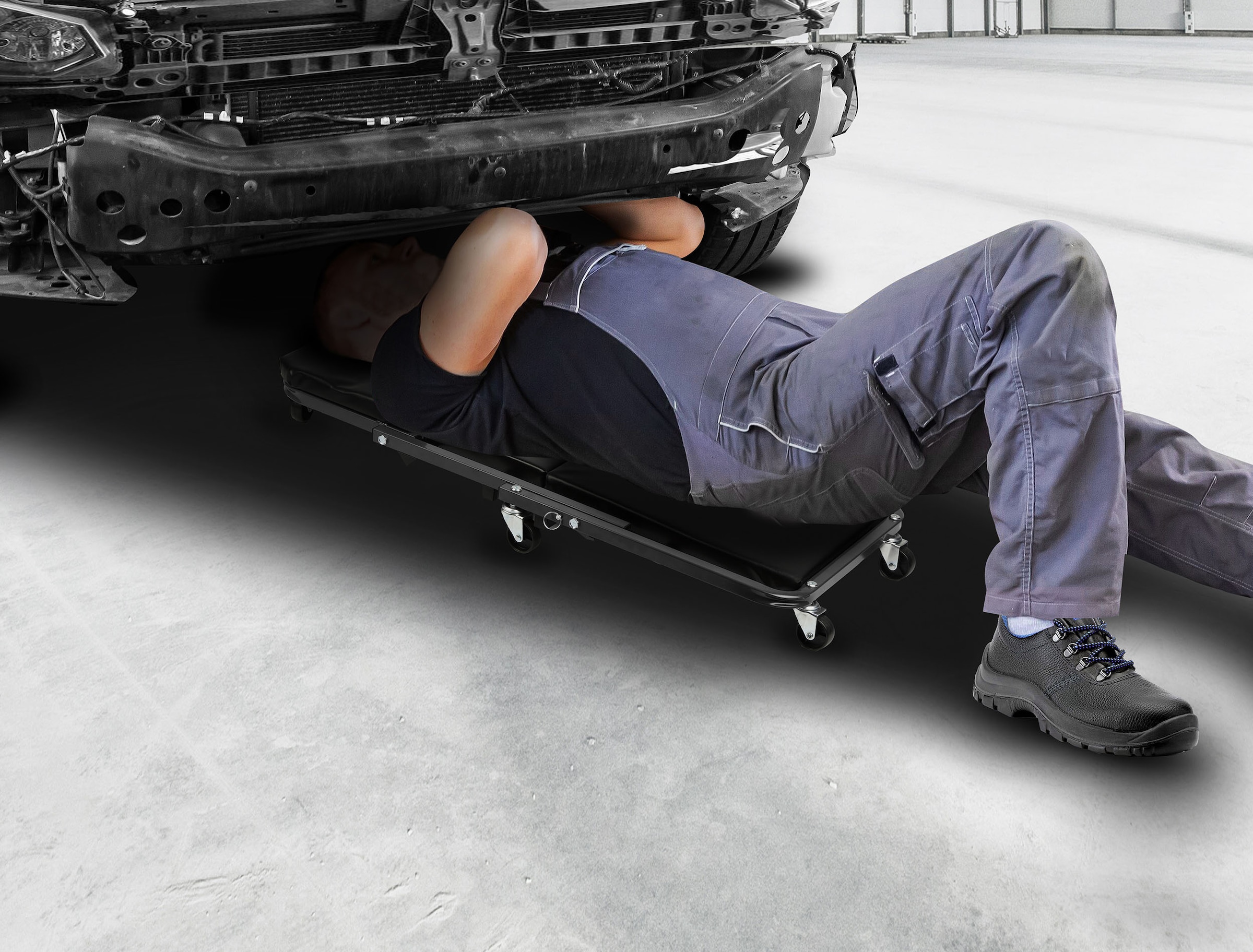 APA Rollbrett »Montage Rollbrett/Hocker«