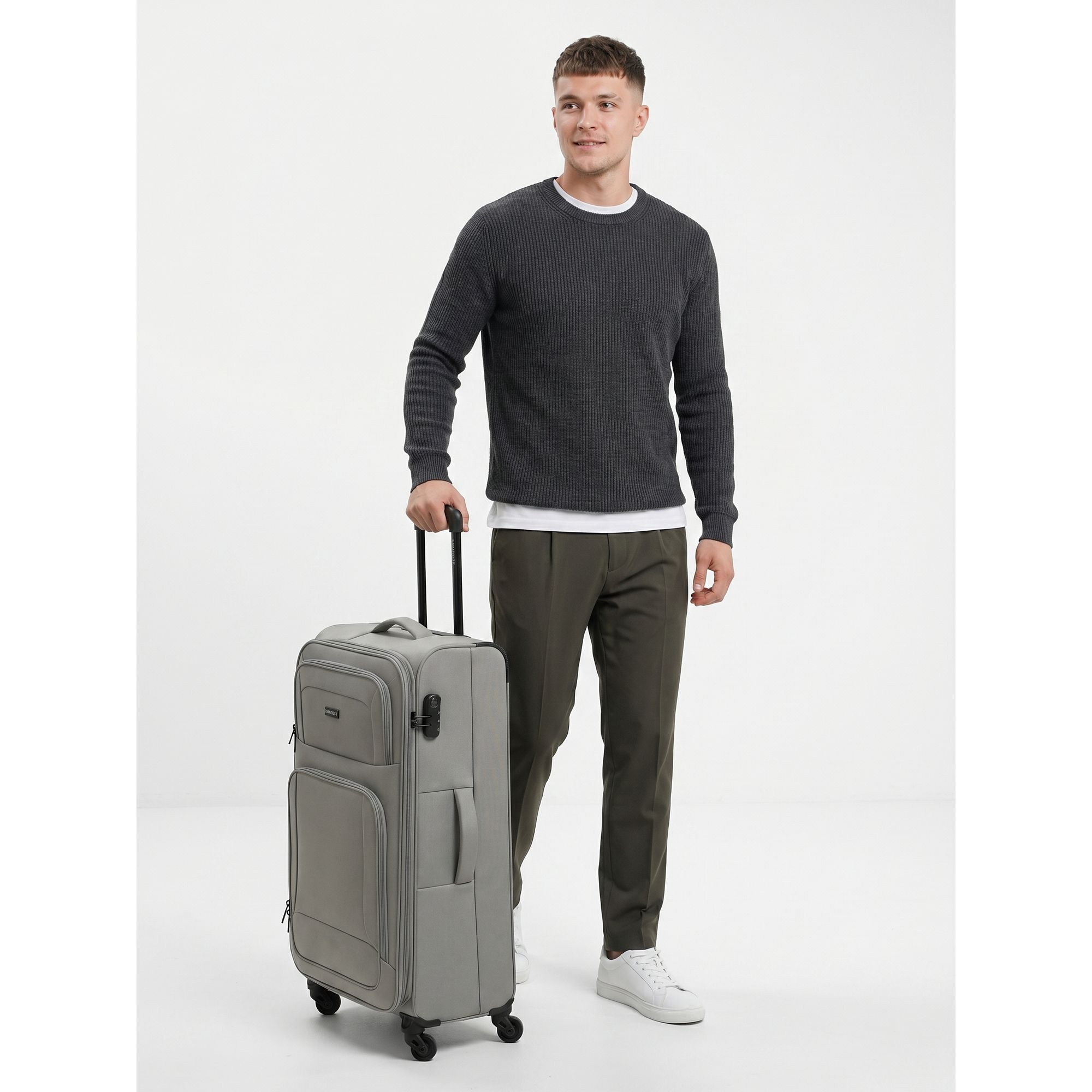 Smartbox Trolley »Edition 04 4 Rollen Trolley 78 cm mit Dehnfalte« 100 l
