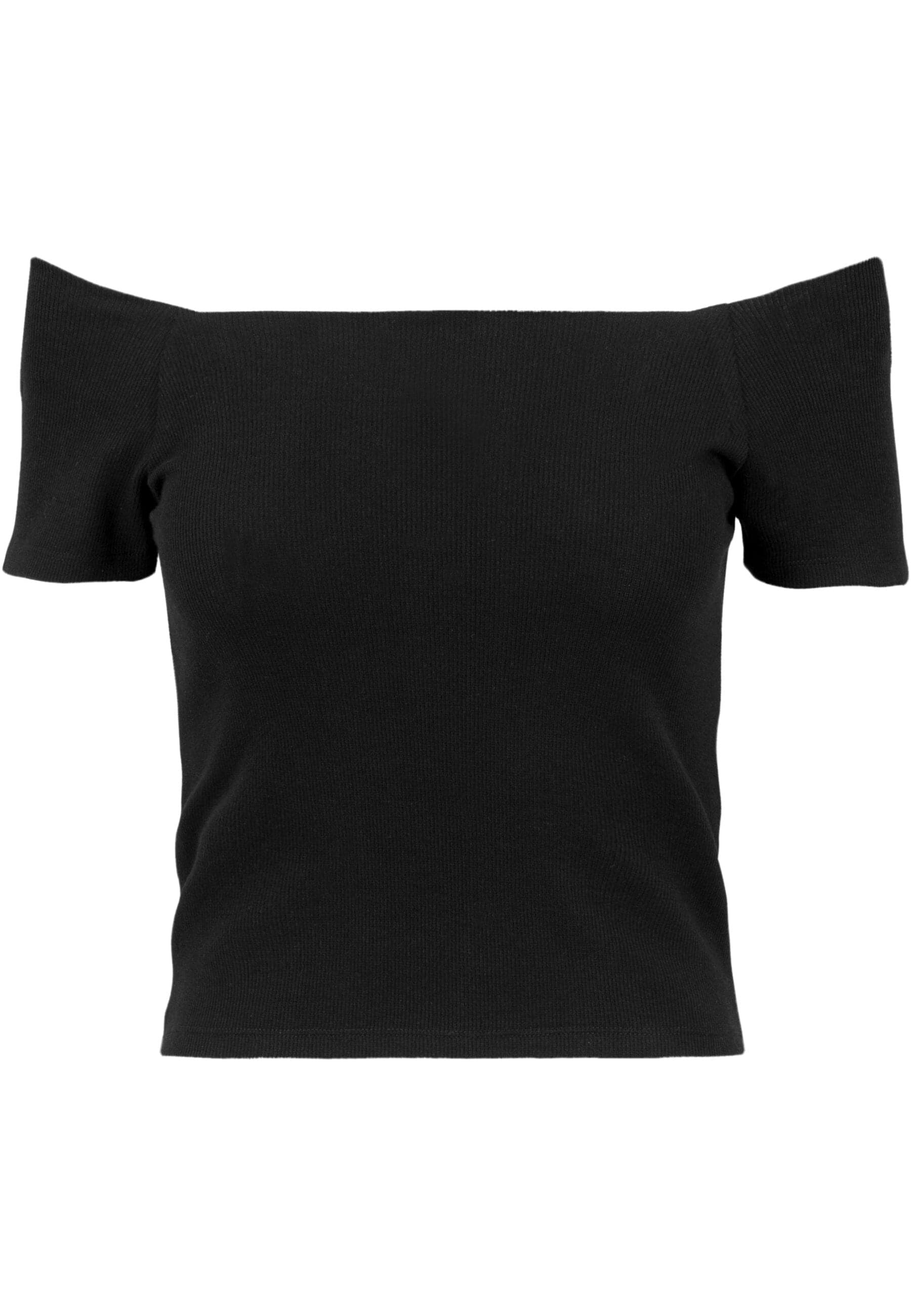 URBAN CLASSICS T-Shirt "Urban Classics Damen Ladies Off Shoulder Rib Tee" 1 günstig online kaufen