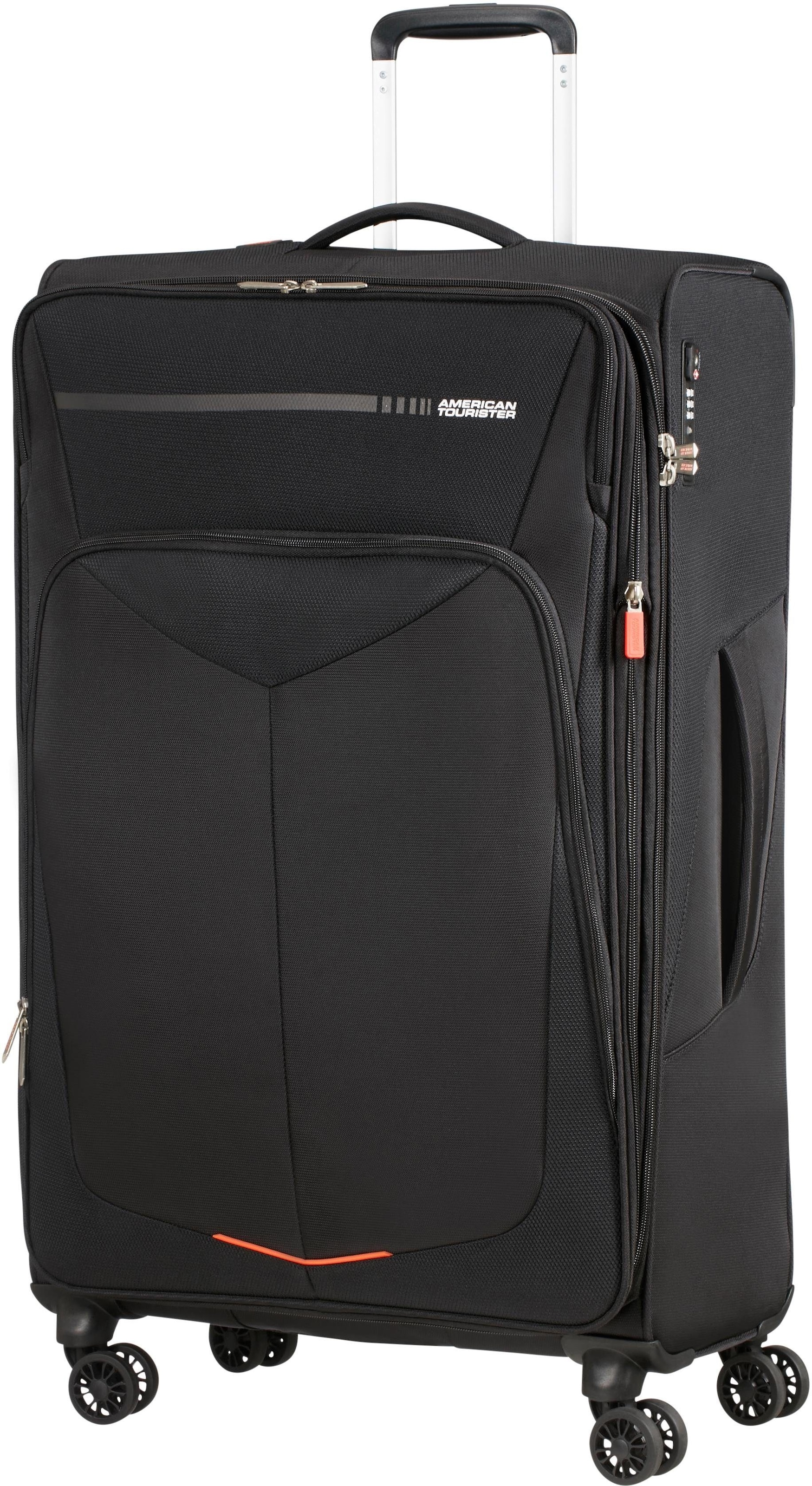 American Tourister Weichgepäck-Trolley "SUMMERFUNK, 79 cm", 4 St. Rollen, Reisekoffer Großer Koffer TSA-Zahlenschloss mi